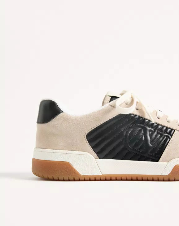 Sparry Trainer In Split Leather And Nappa