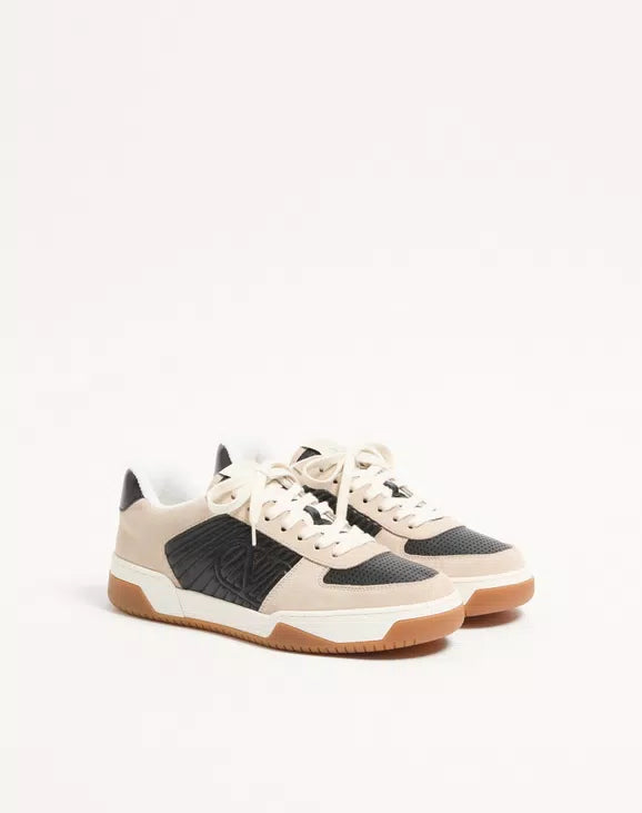 Sparry Trainer In Split Leather And Nappa
