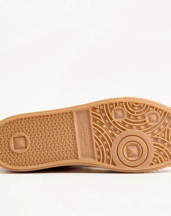 Upvillage Low Top Trainer In Split Leather And Calfskin Nappa Leather