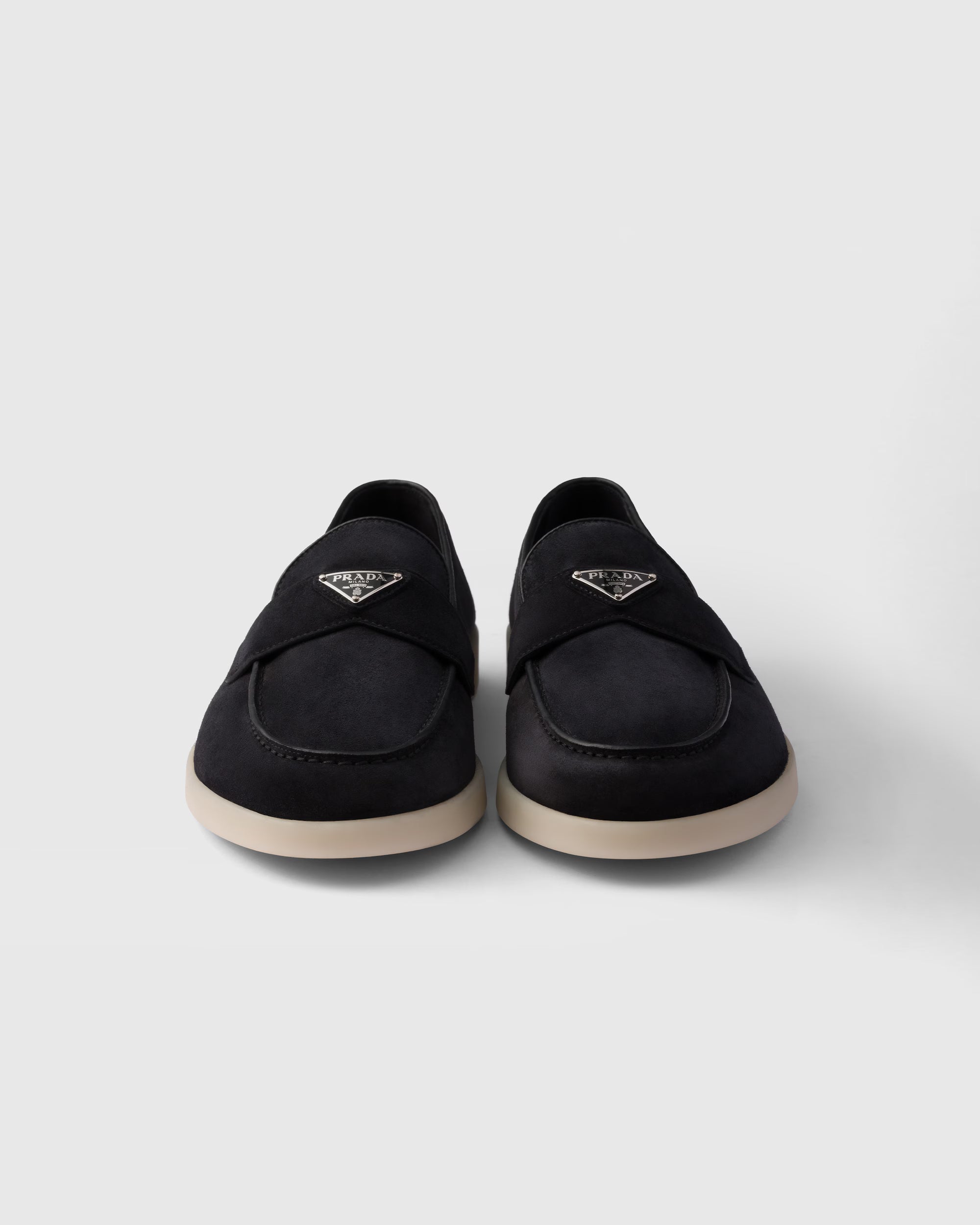 Suede loafers