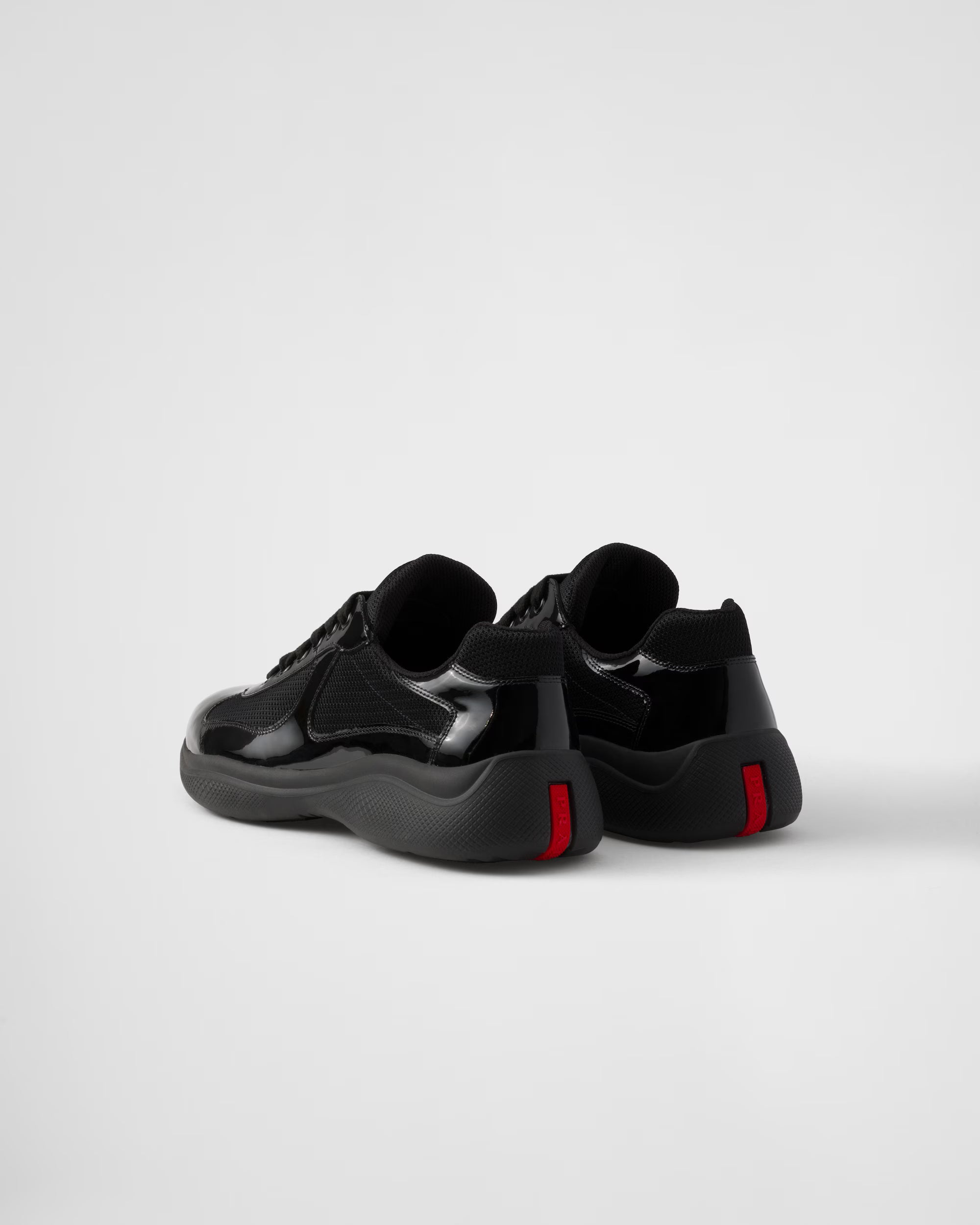 Prada America's Cup Soft rubber and bike fabric sneakers