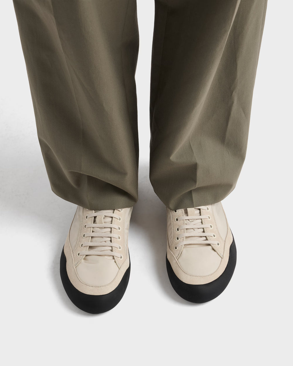 Speedrock Re-Nylon and suede sneakers