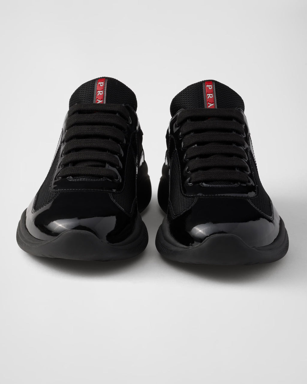 Prada America's Cup Soft rubber and bike fabric sneakers