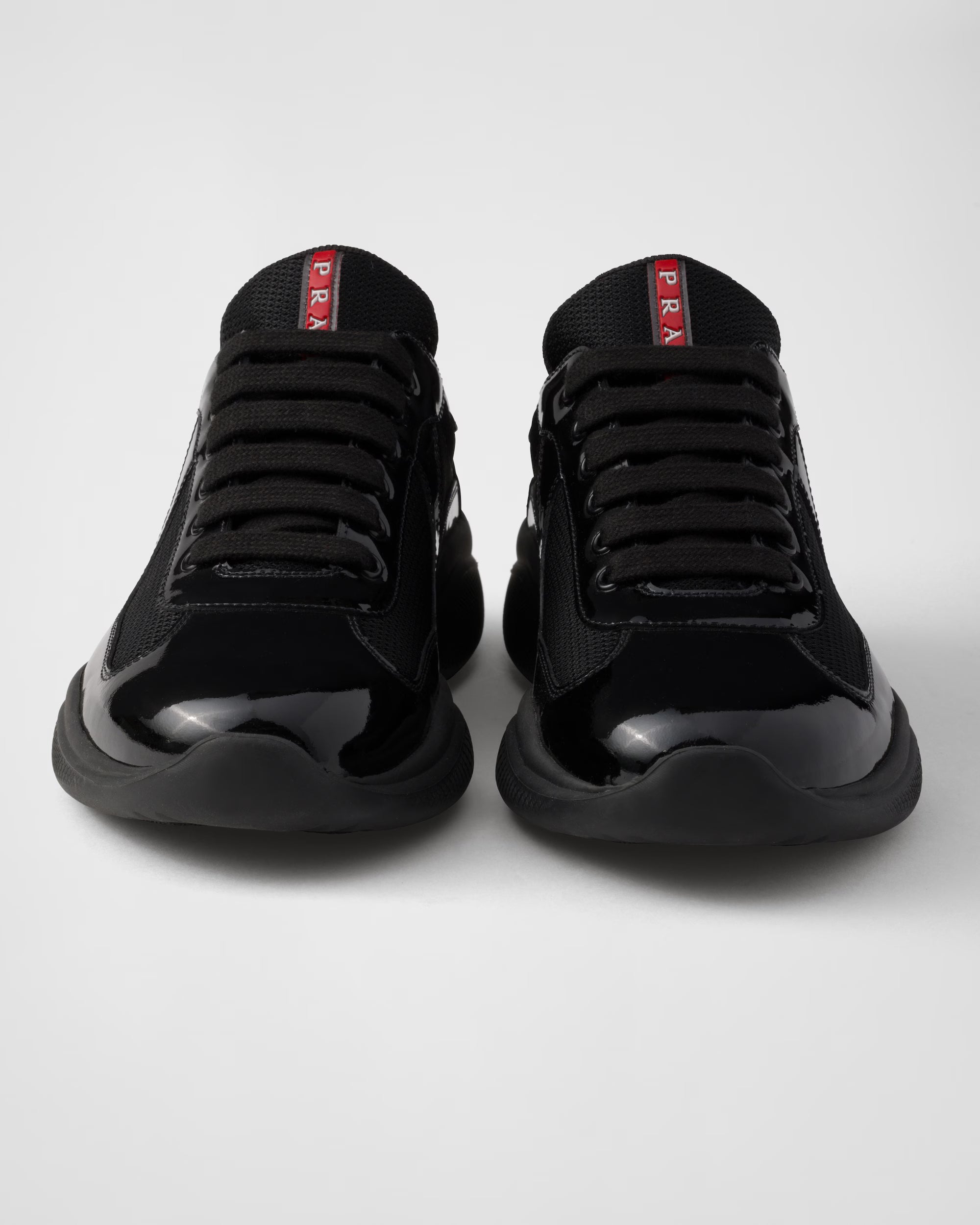 Prada America's Cup Soft rubber and bike fabric sneakers