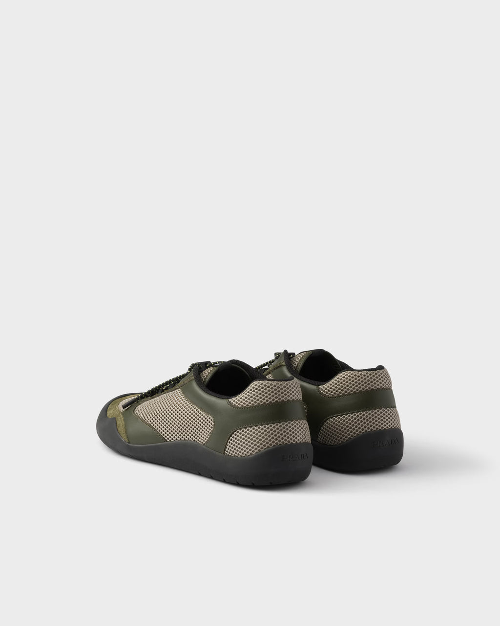Speedrock leather and mesh fabric sneakers