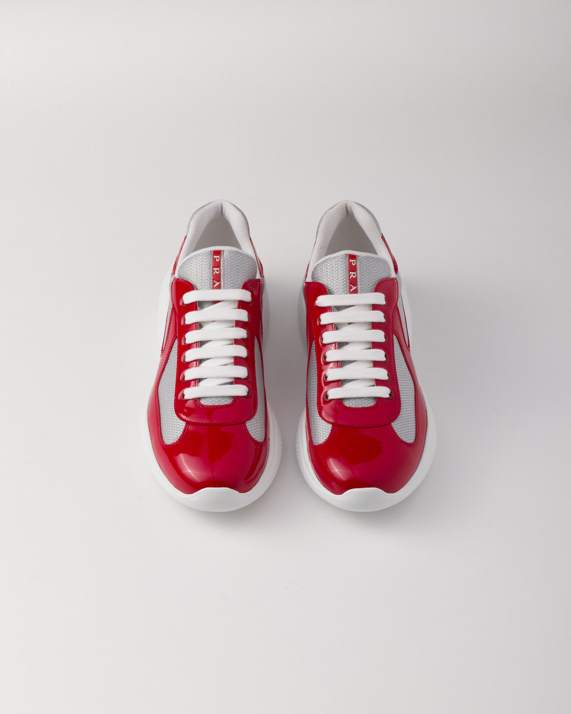 Prada America's Cup Soft rubber and bike fabric sneakers