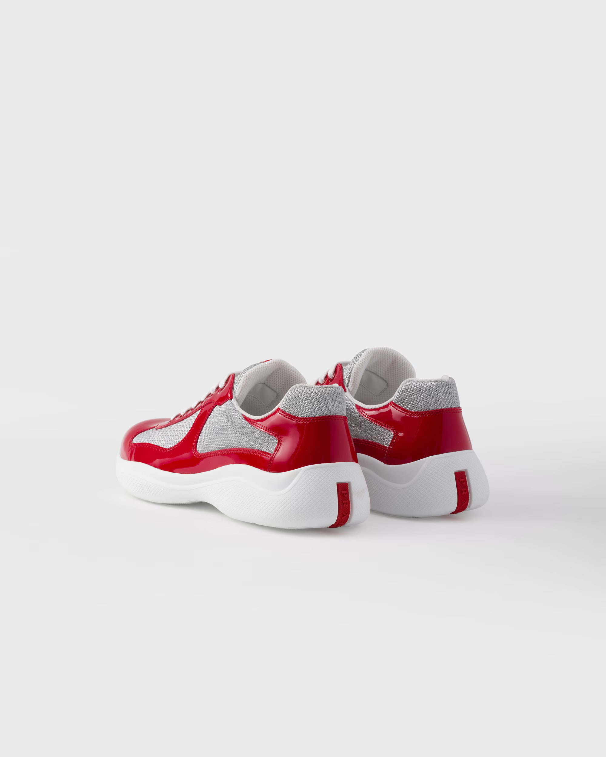 Prada America's Cup Soft rubber and bike fabric sneakers