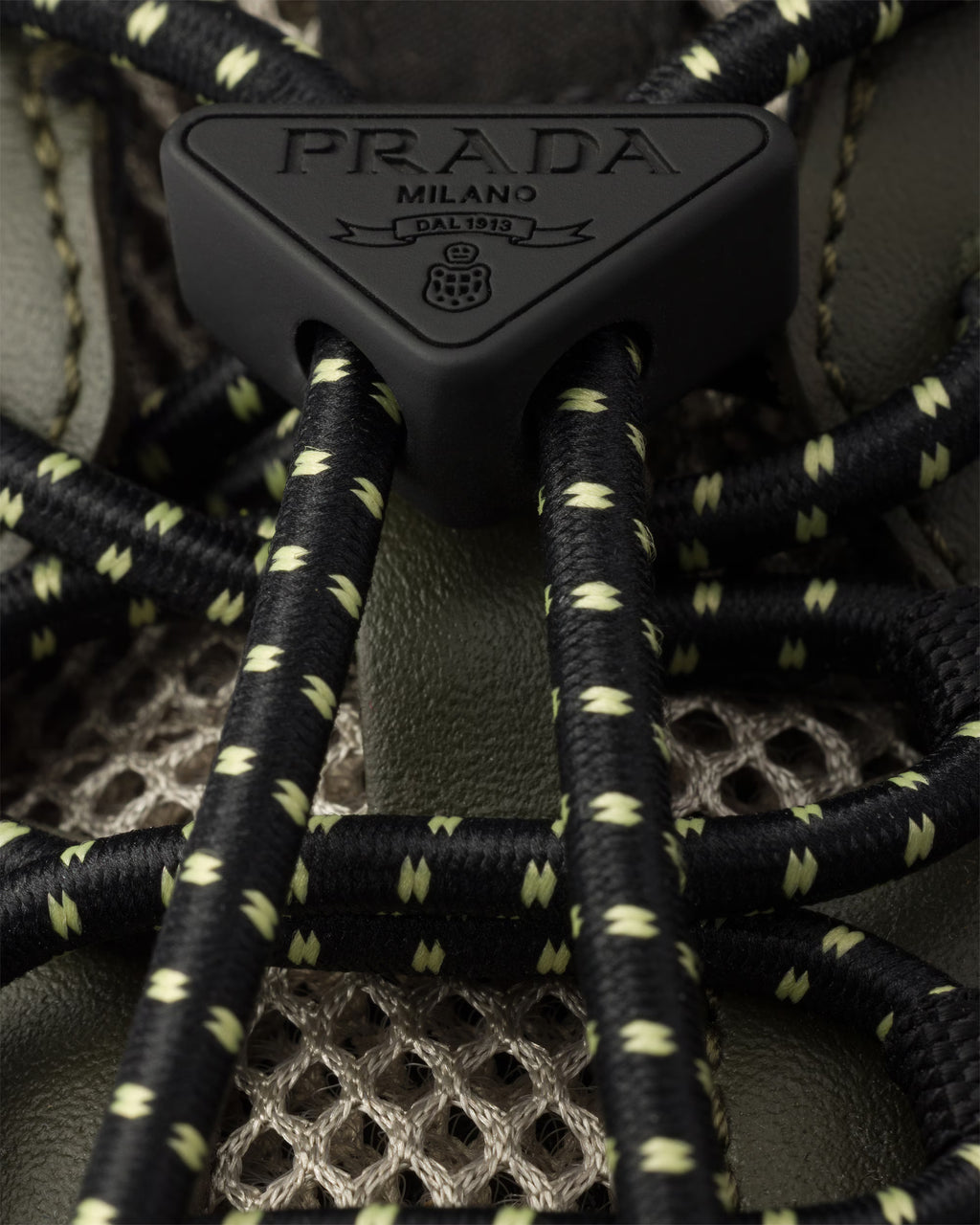 Speedrock leather and mesh fabric sneakers