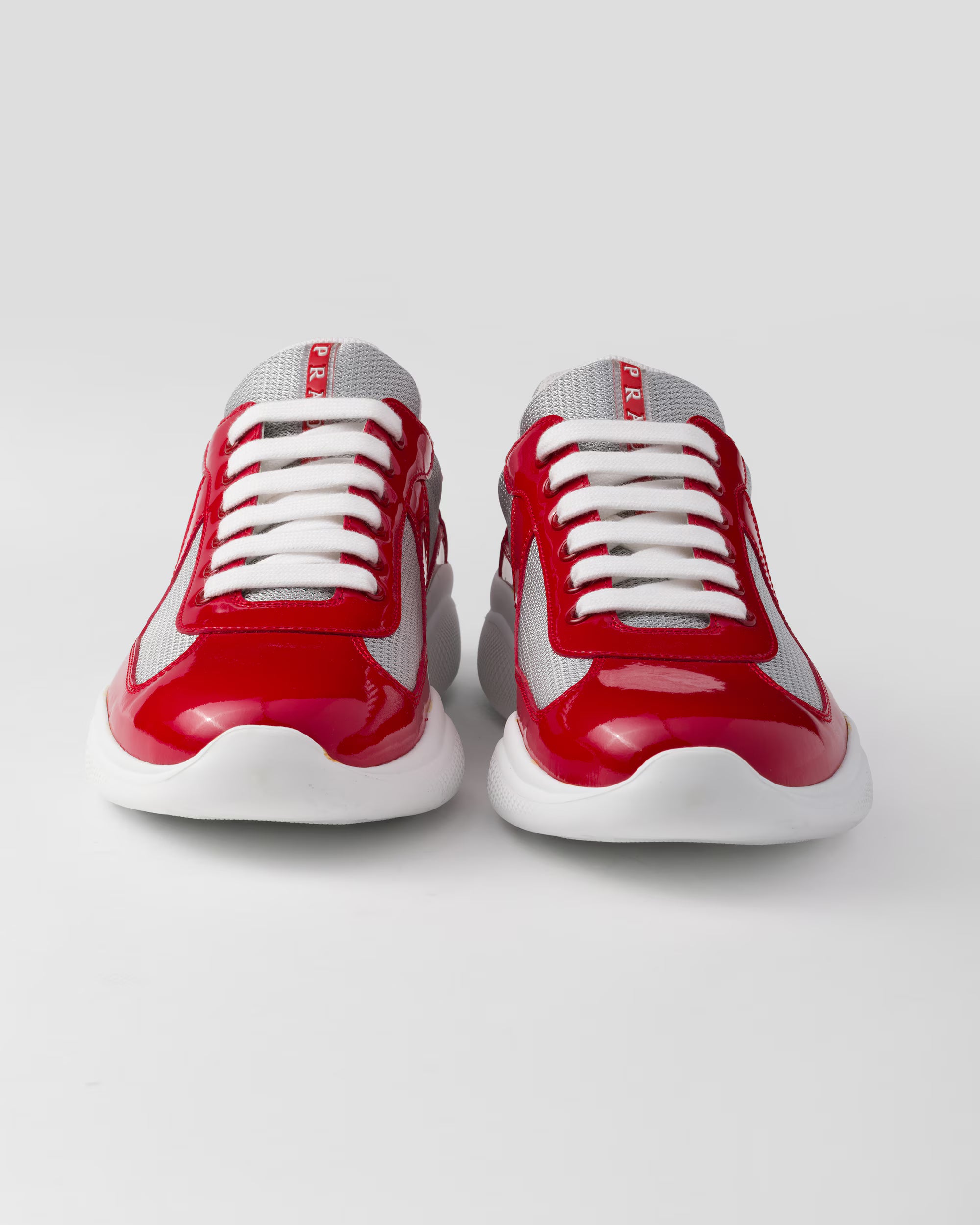 Prada America's Cup Soft rubber and bike fabric sneakers