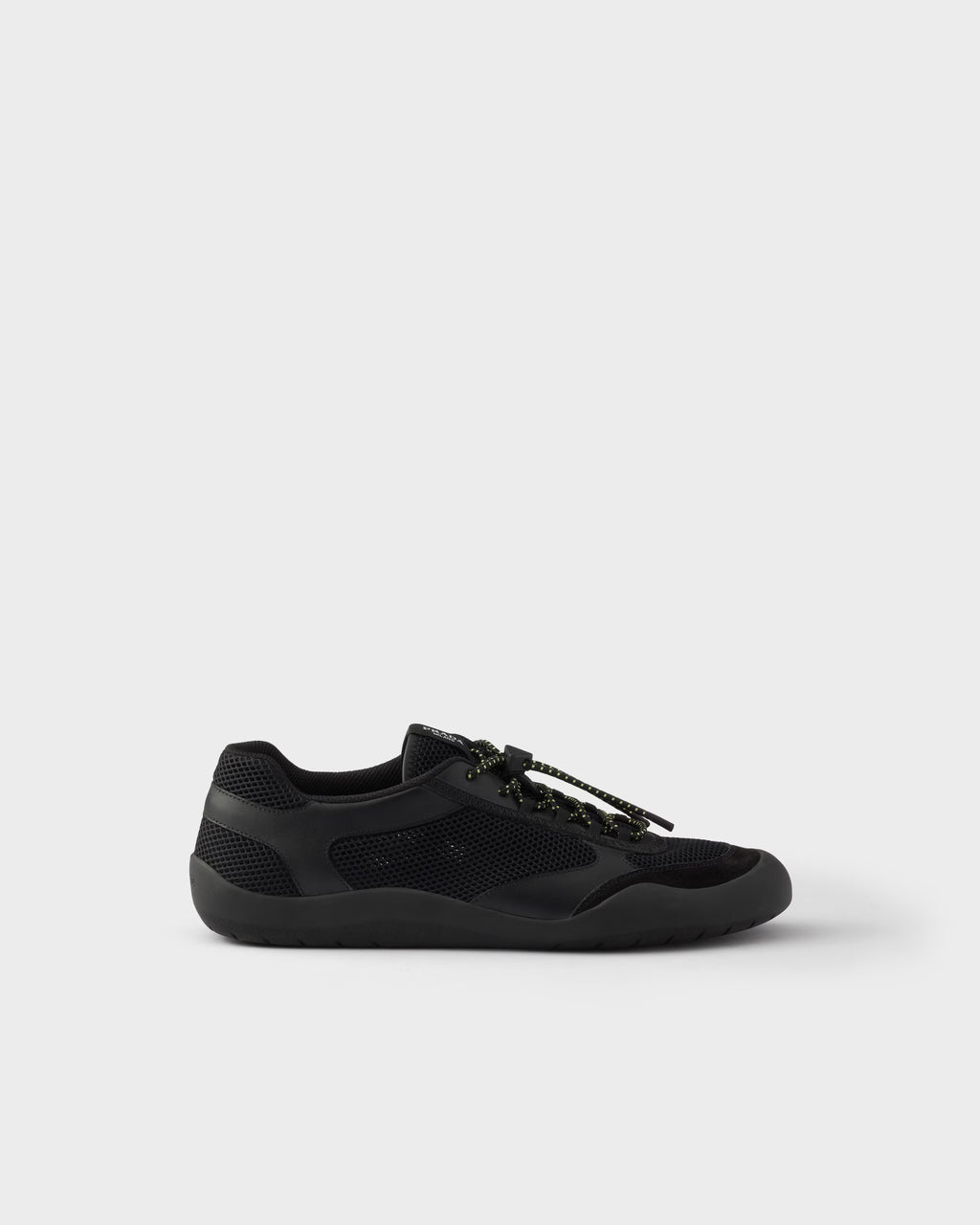 Speedrock leather and mesh fabric sneakers