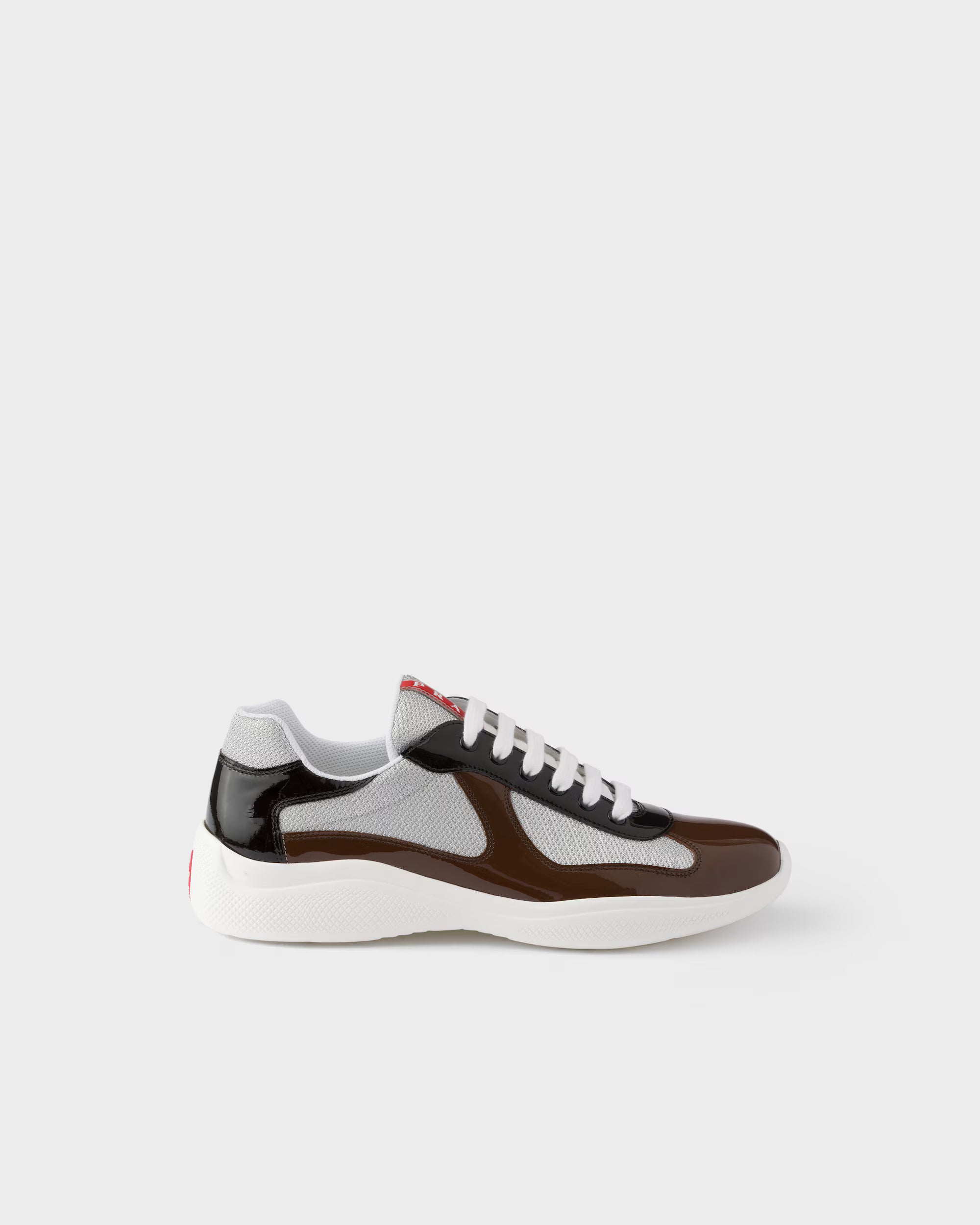 Prada America's Cup Soft rubber and bike fabric sneakers