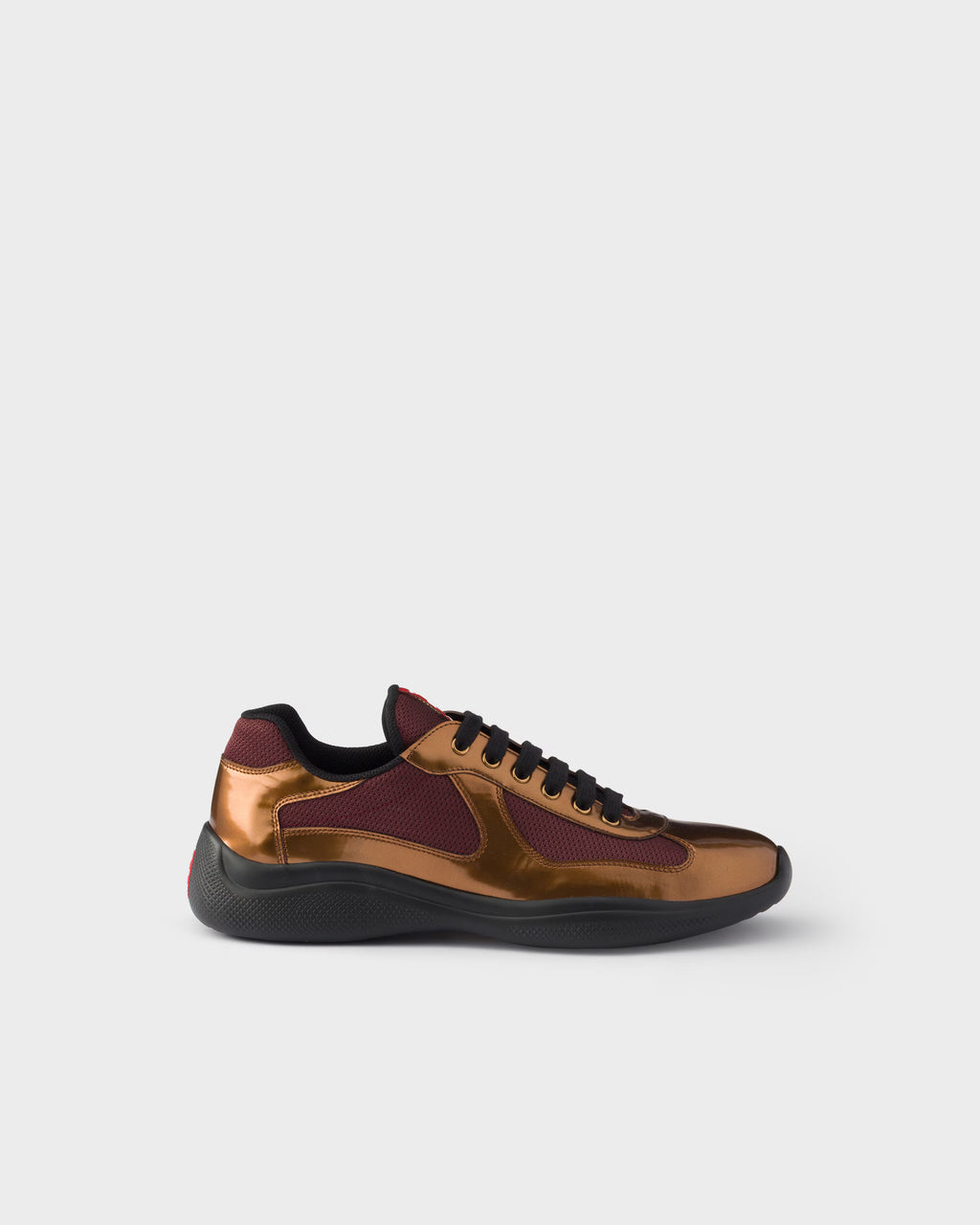 Prada America's Cup Soft rubber and bike fabric sneakers