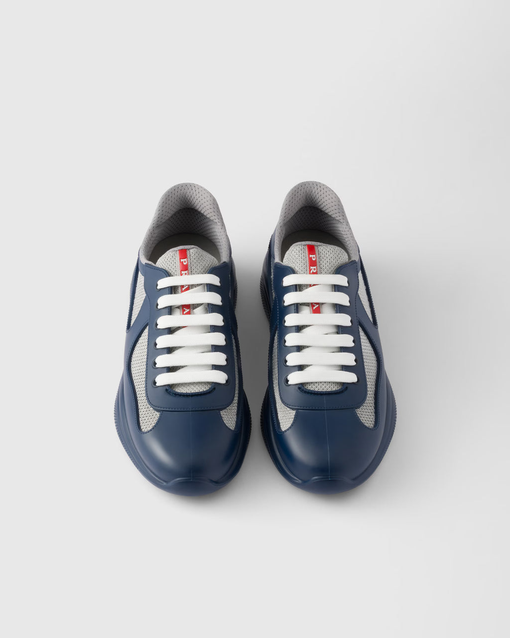 Prada America's Cup Soft rubber and bike fabric sneakers