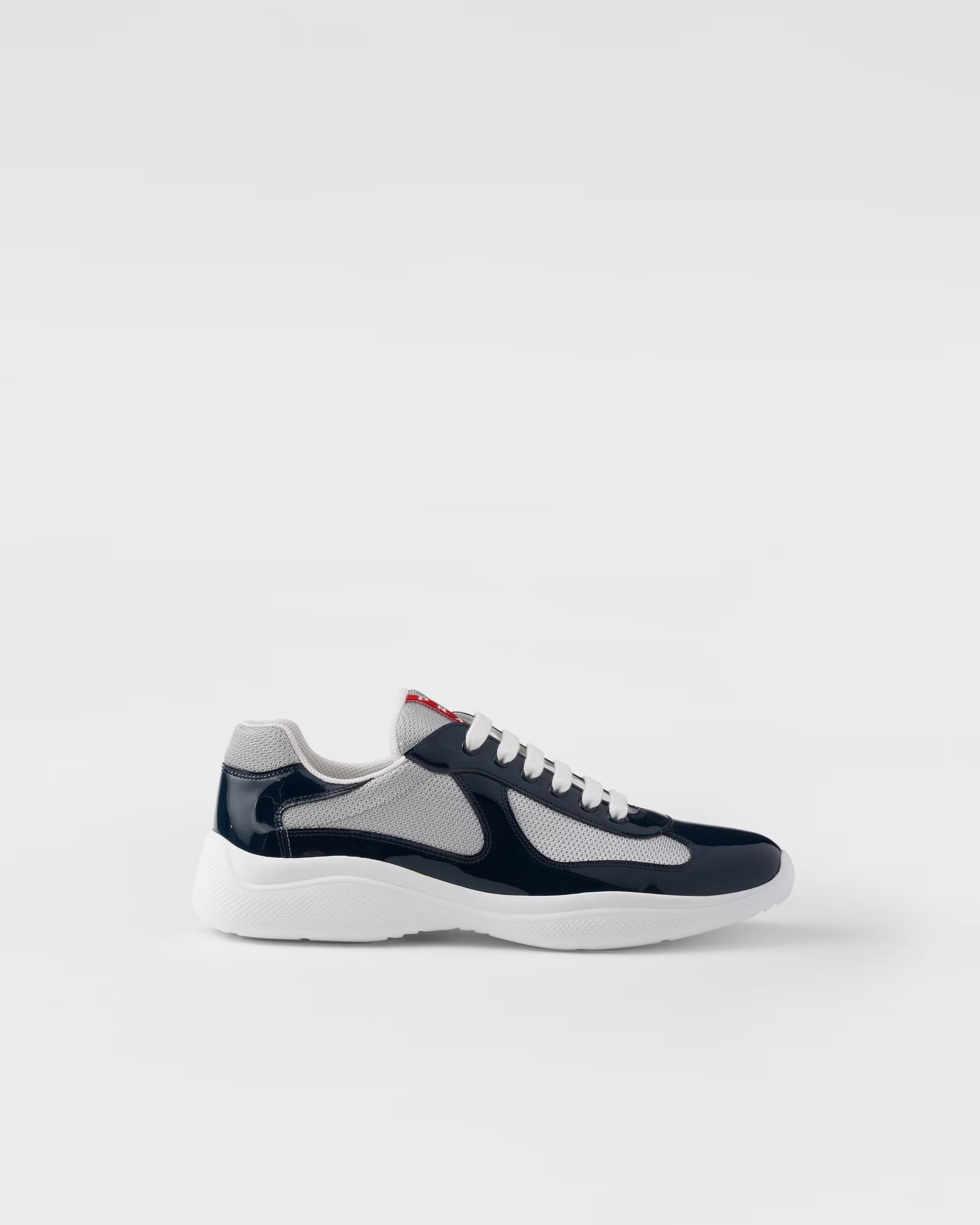 Prada America's Cup Soft rubber and bike fabric sneakers