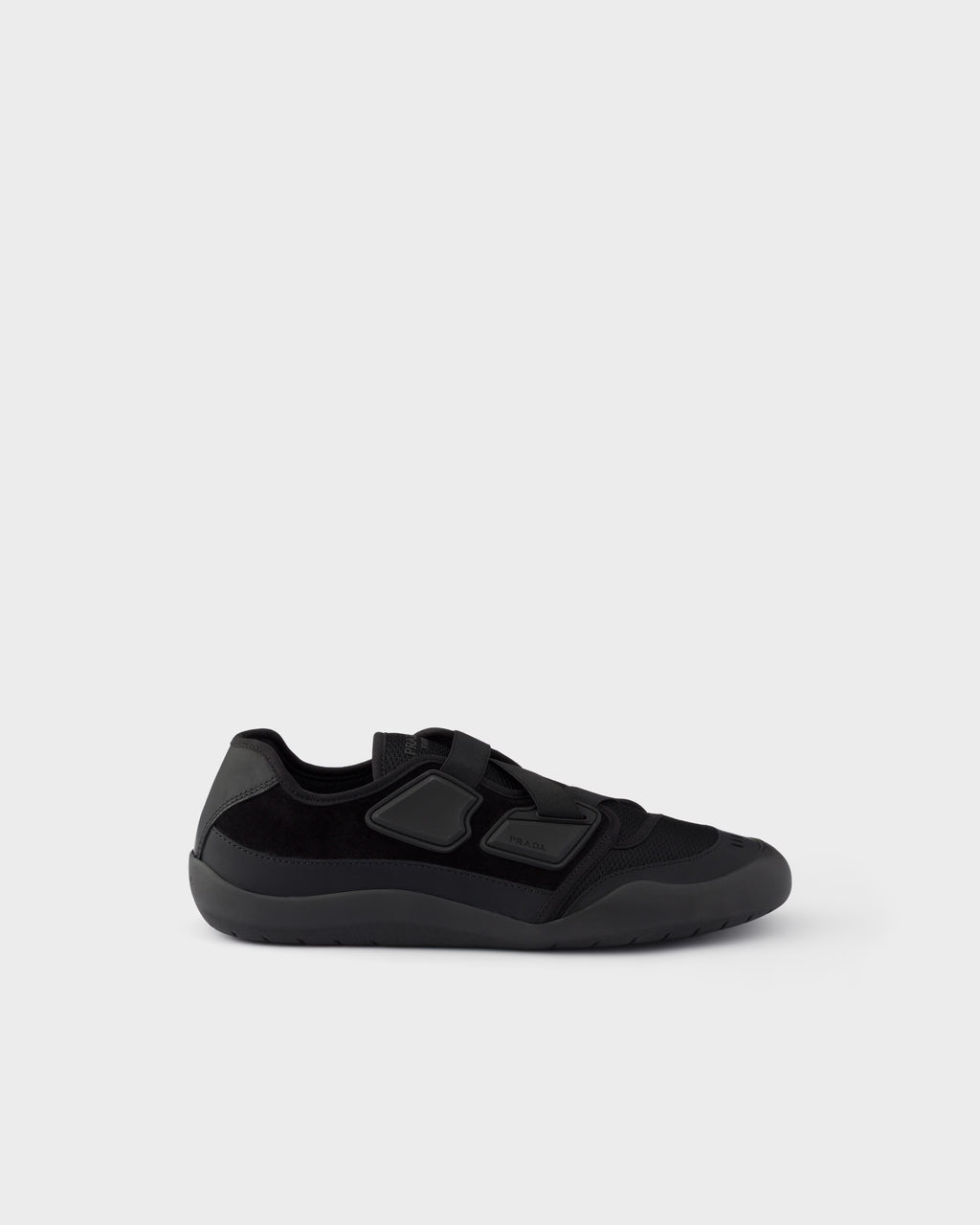 Speedrock leather and mesh fabric sneakers