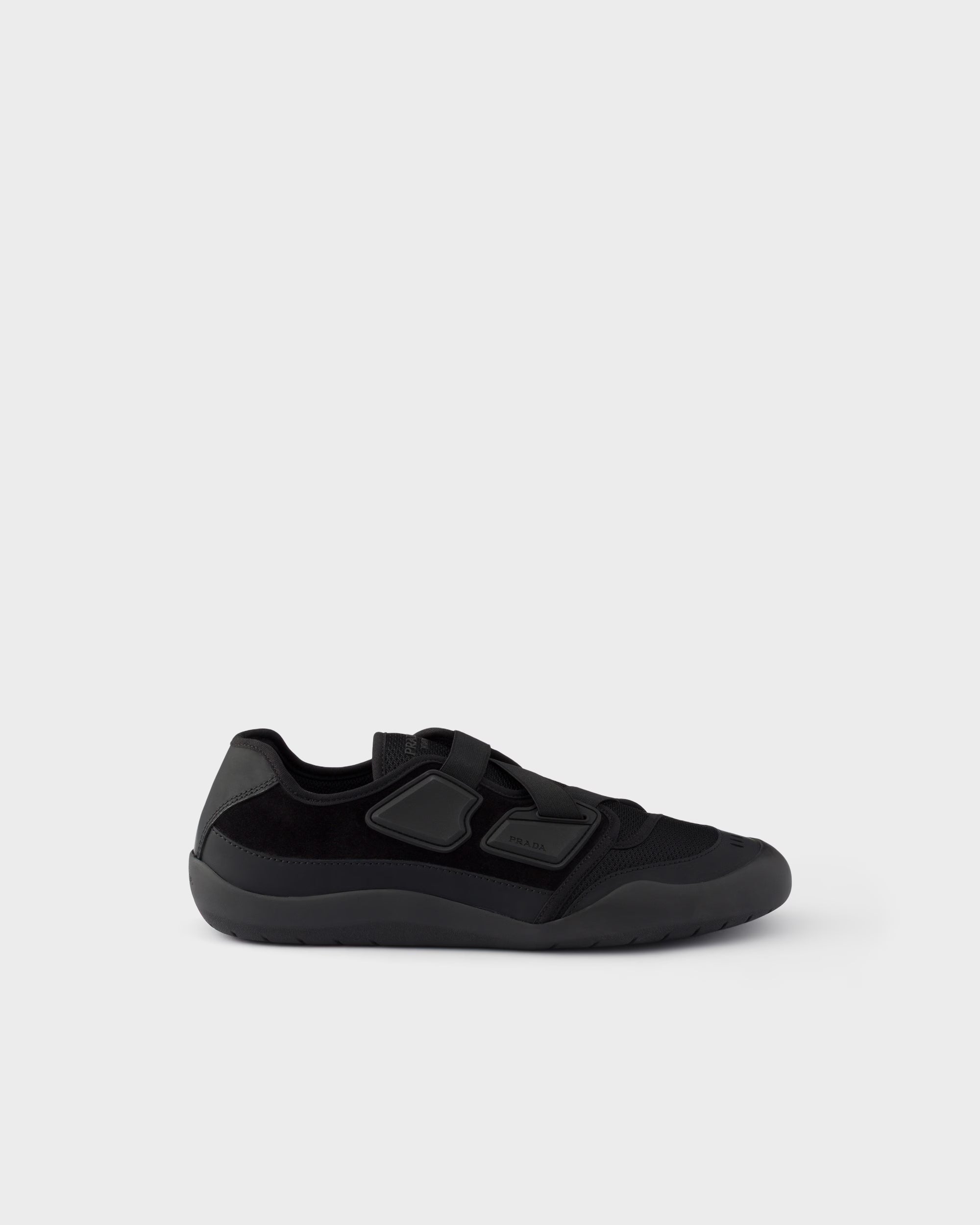 Speedrock leather and mesh fabric sneakers