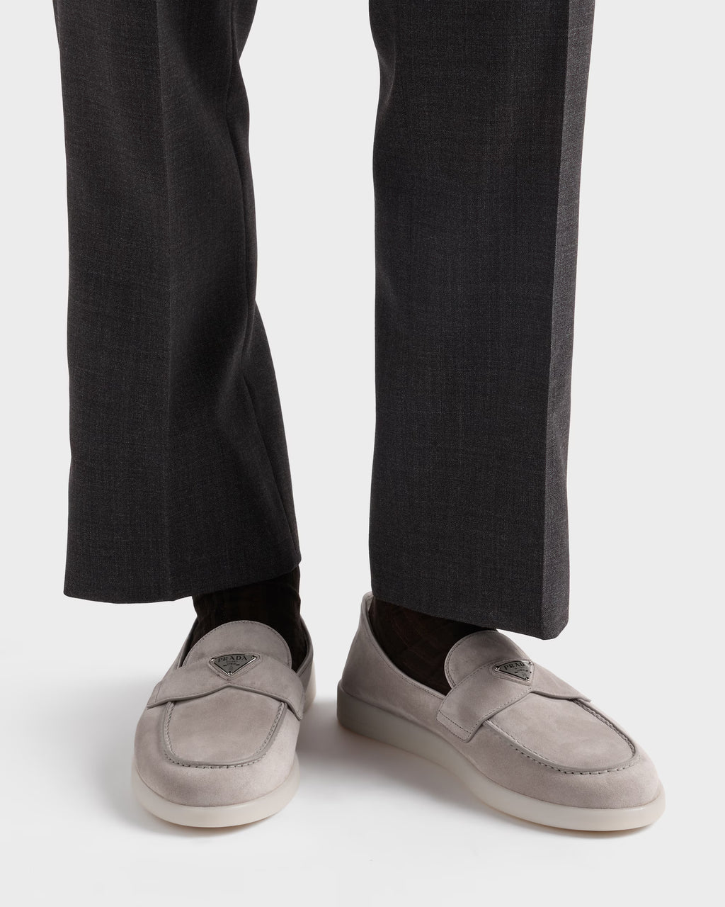 Suede loafers