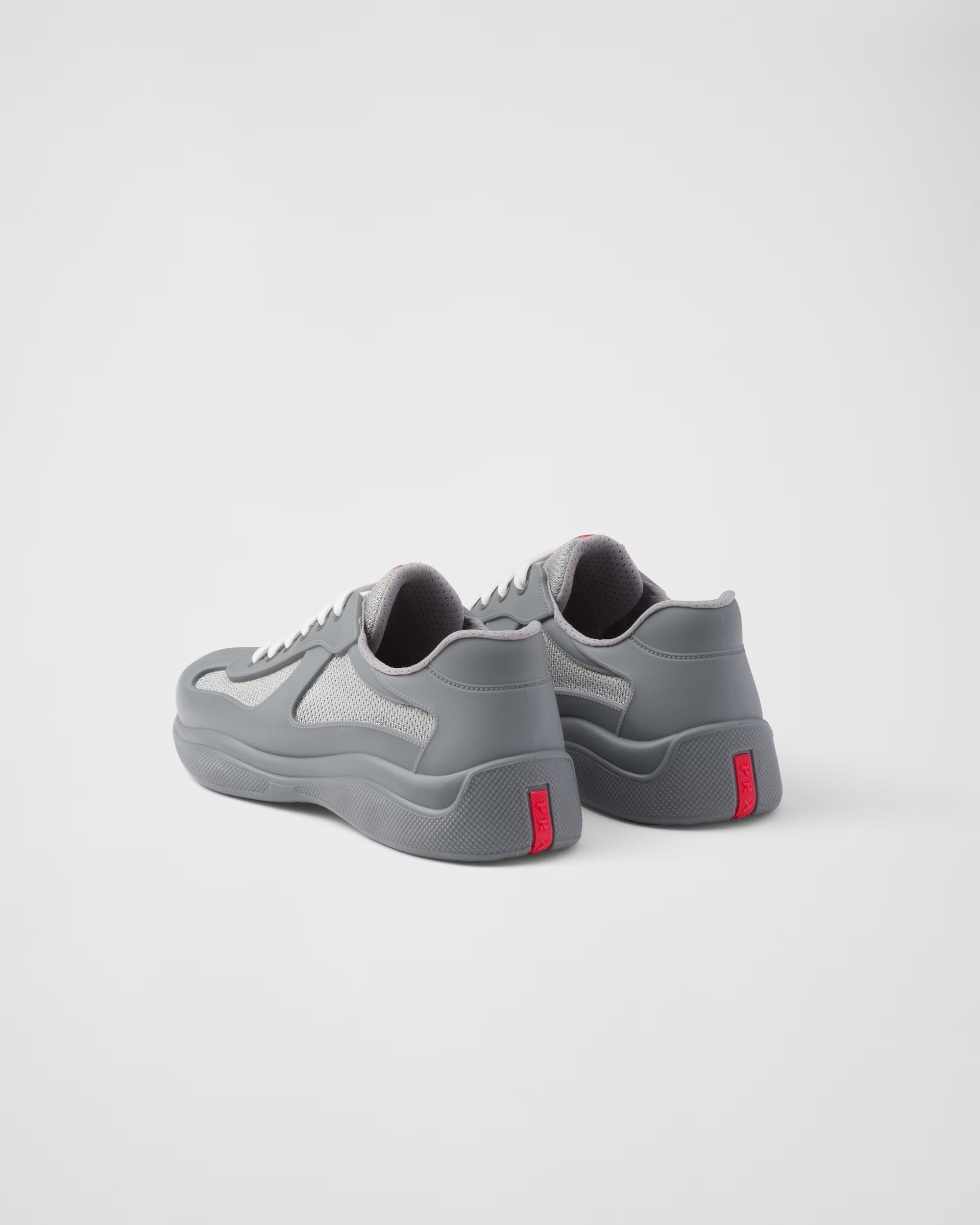 Prada America's Cup Soft rubber and bike fabric sneakers