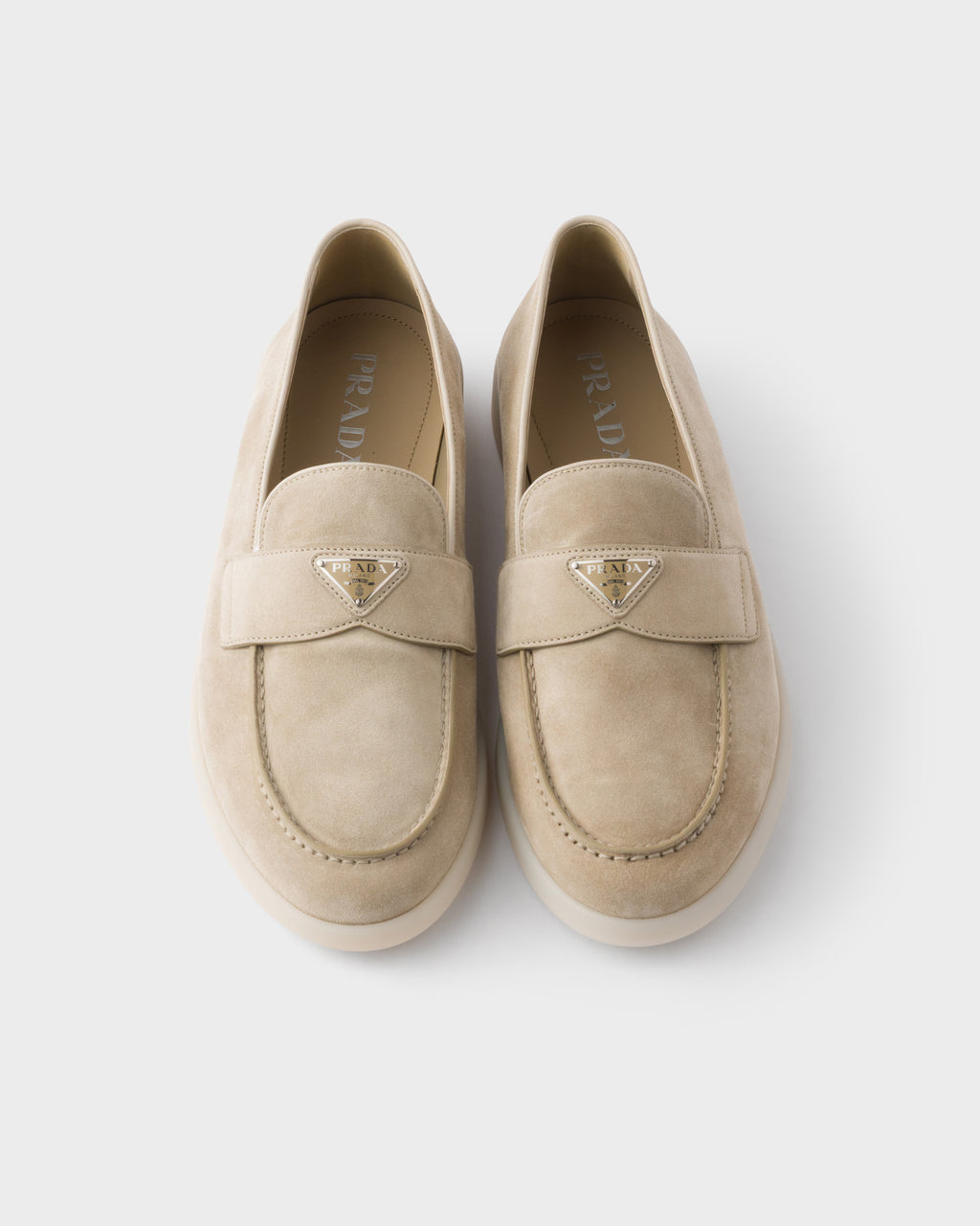 Suede loafers