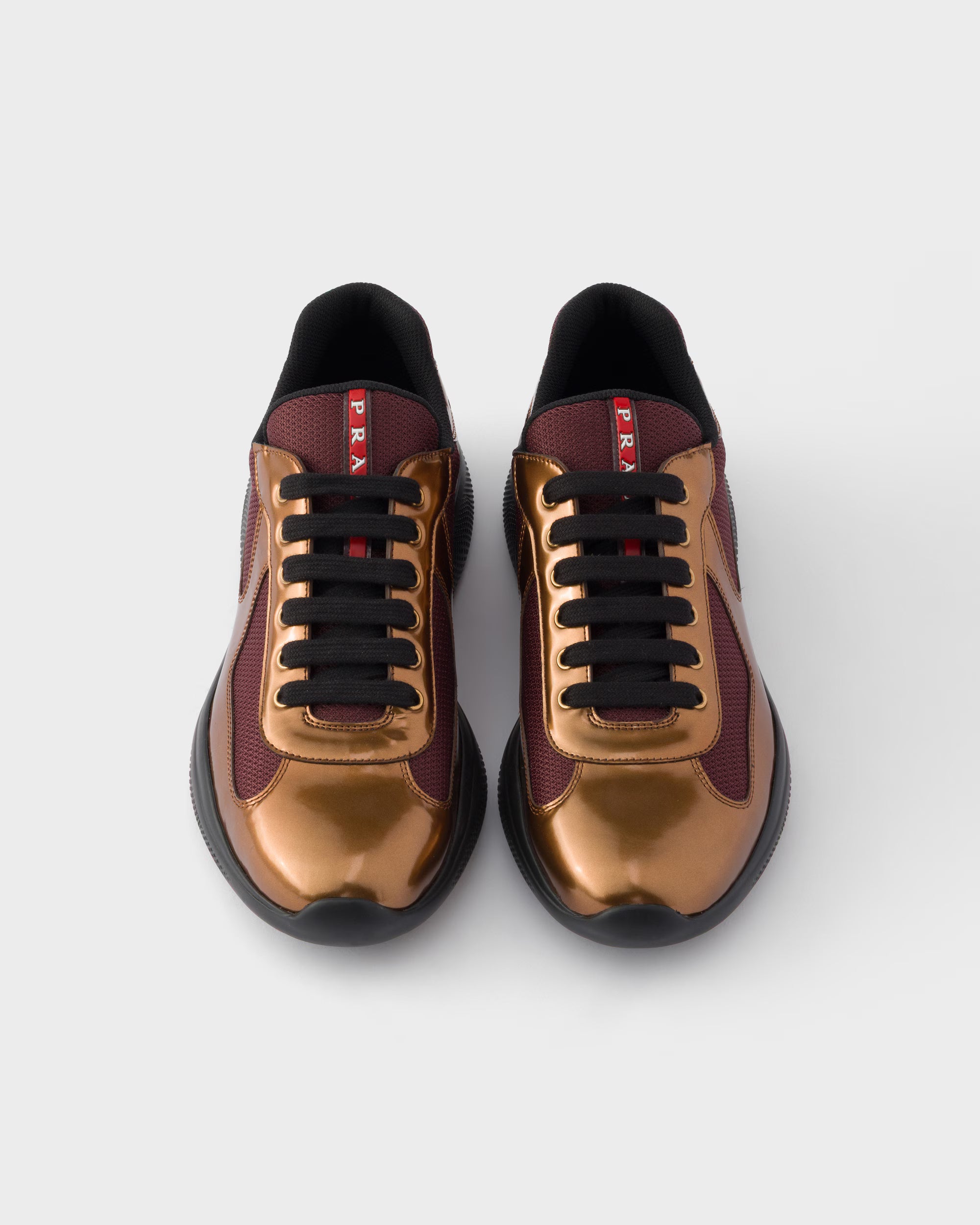 Prada America's Cup Soft rubber and bike fabric sneakers
