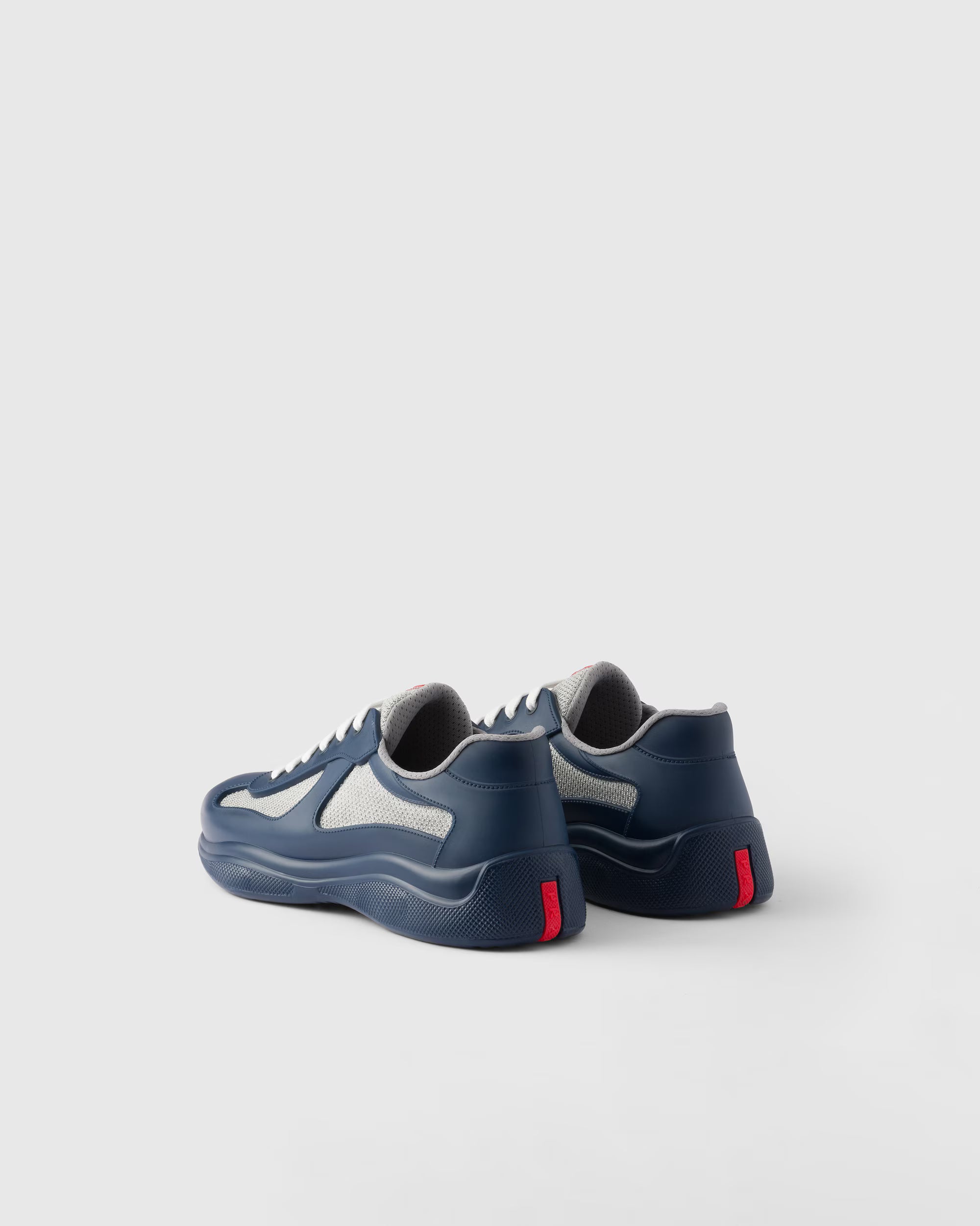 Prada America's Cup Soft rubber and bike fabric sneakers