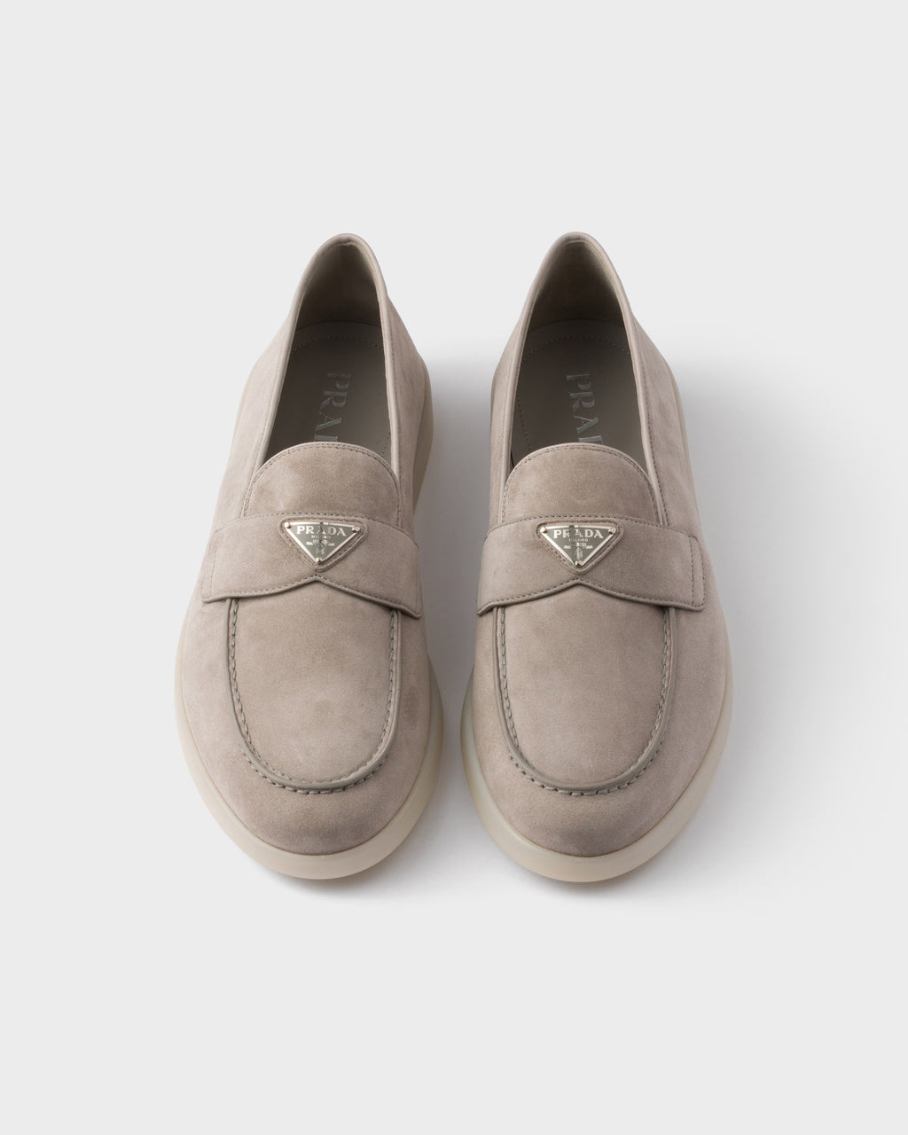 Suede loafers