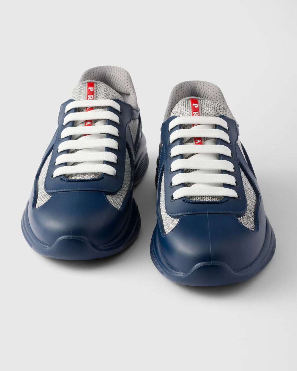 Prada America's Cup Soft rubber and bike fabric sneakers