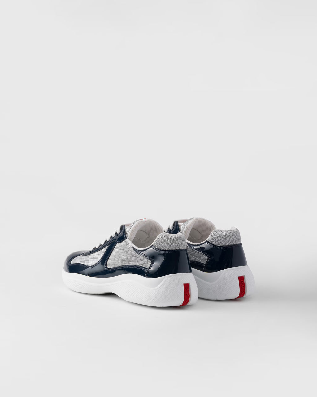 Prada America's Cup Soft rubber and bike fabric sneakers