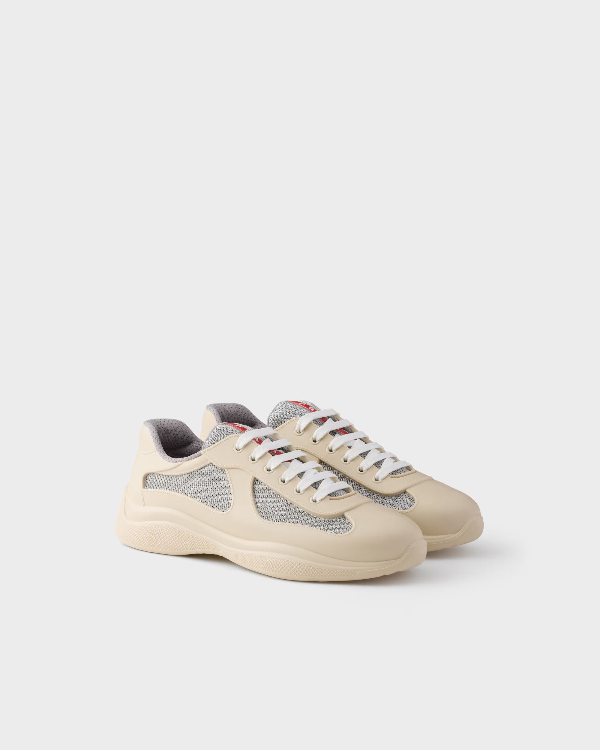 Prada America's Cup Soft rubber and bike fabric sneakers
