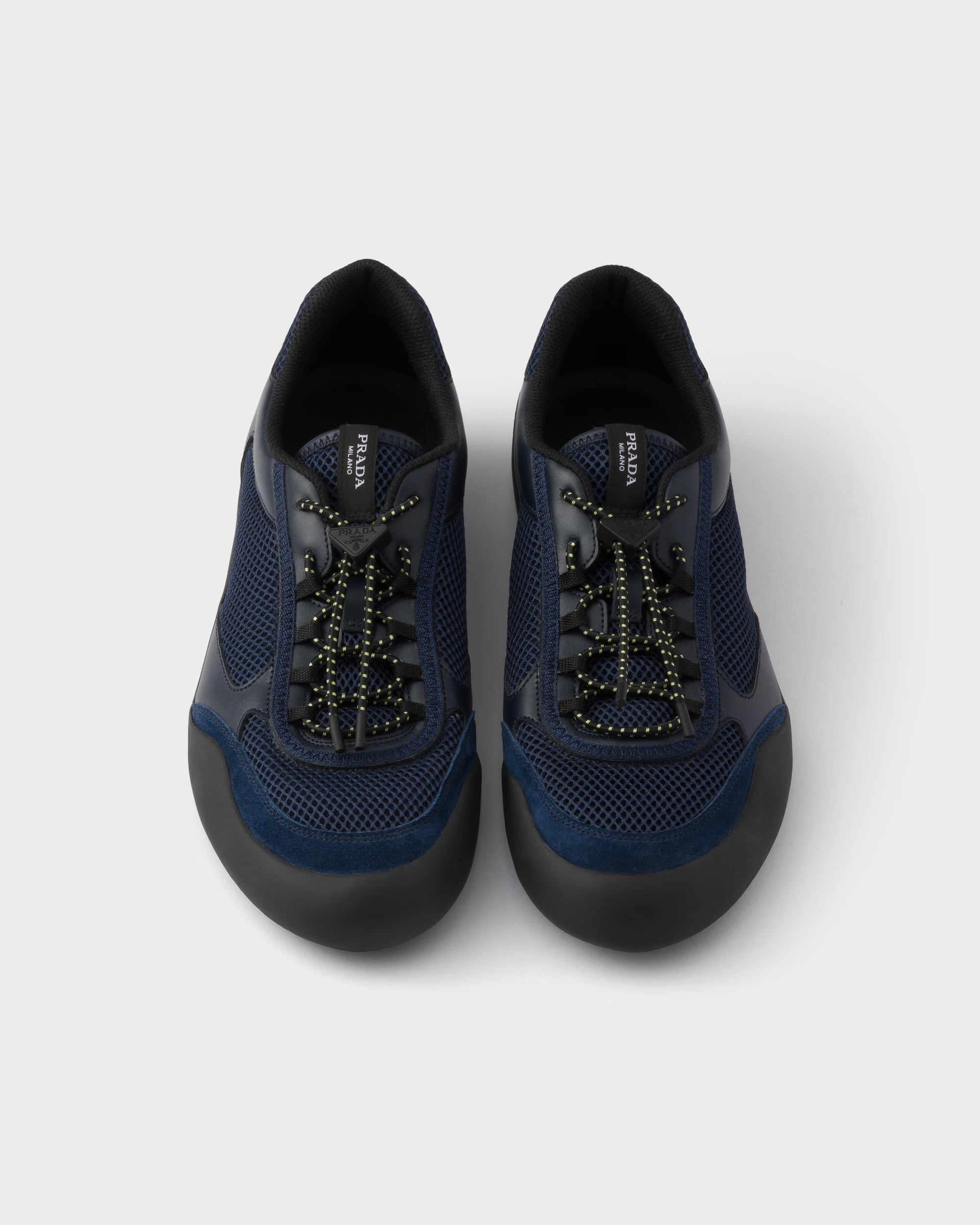 Speedrock leather and mesh fabric sneakers