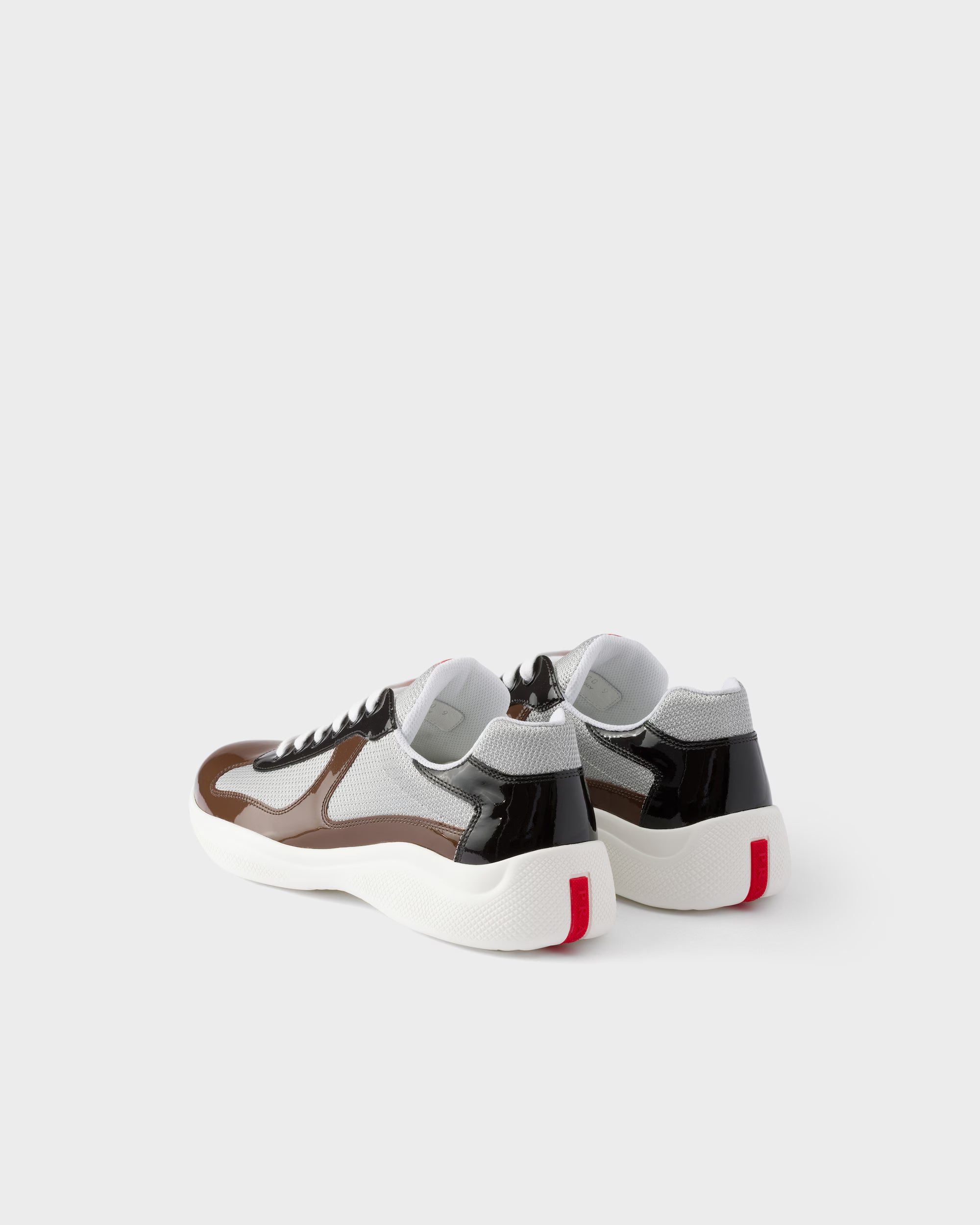 Prada America's Cup Soft rubber and bike fabric sneakers