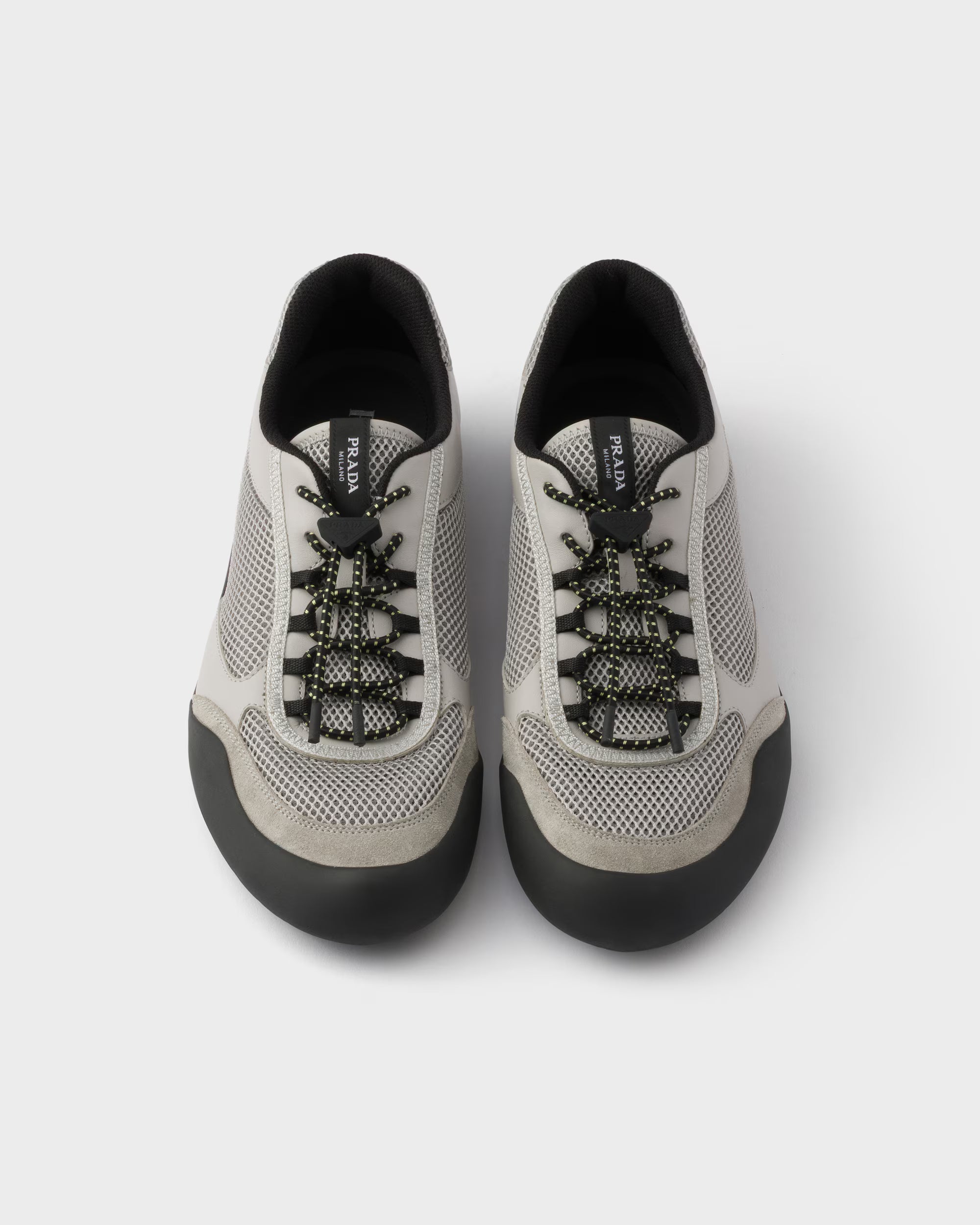 Speedrock leather and mesh fabric sneakers