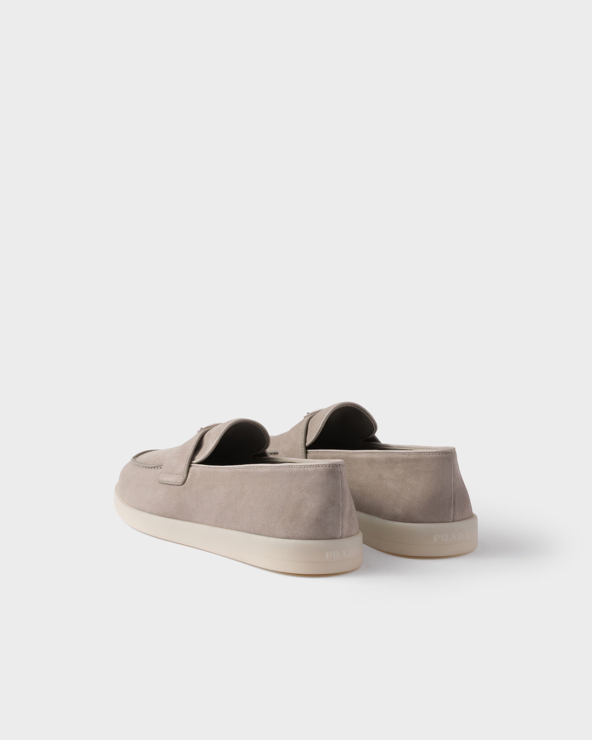 Suede loafers