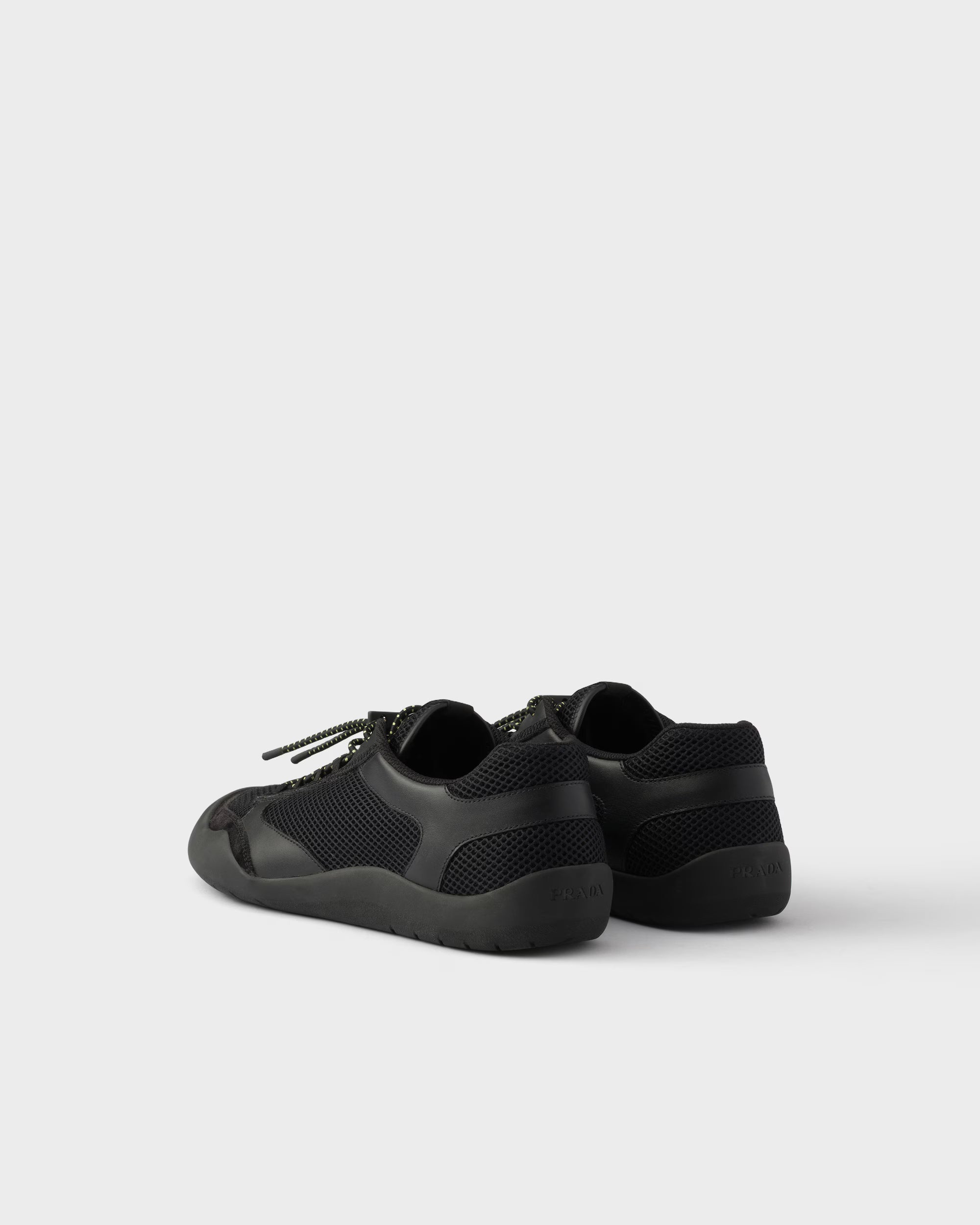 Speedrock leather and mesh fabric sneakers