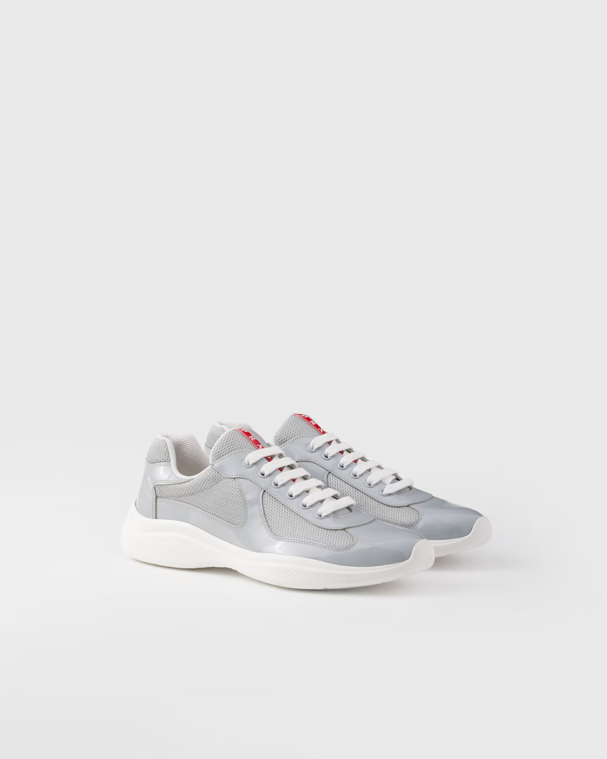 Prada America's Cup Soft rubber and bike fabric sneakers