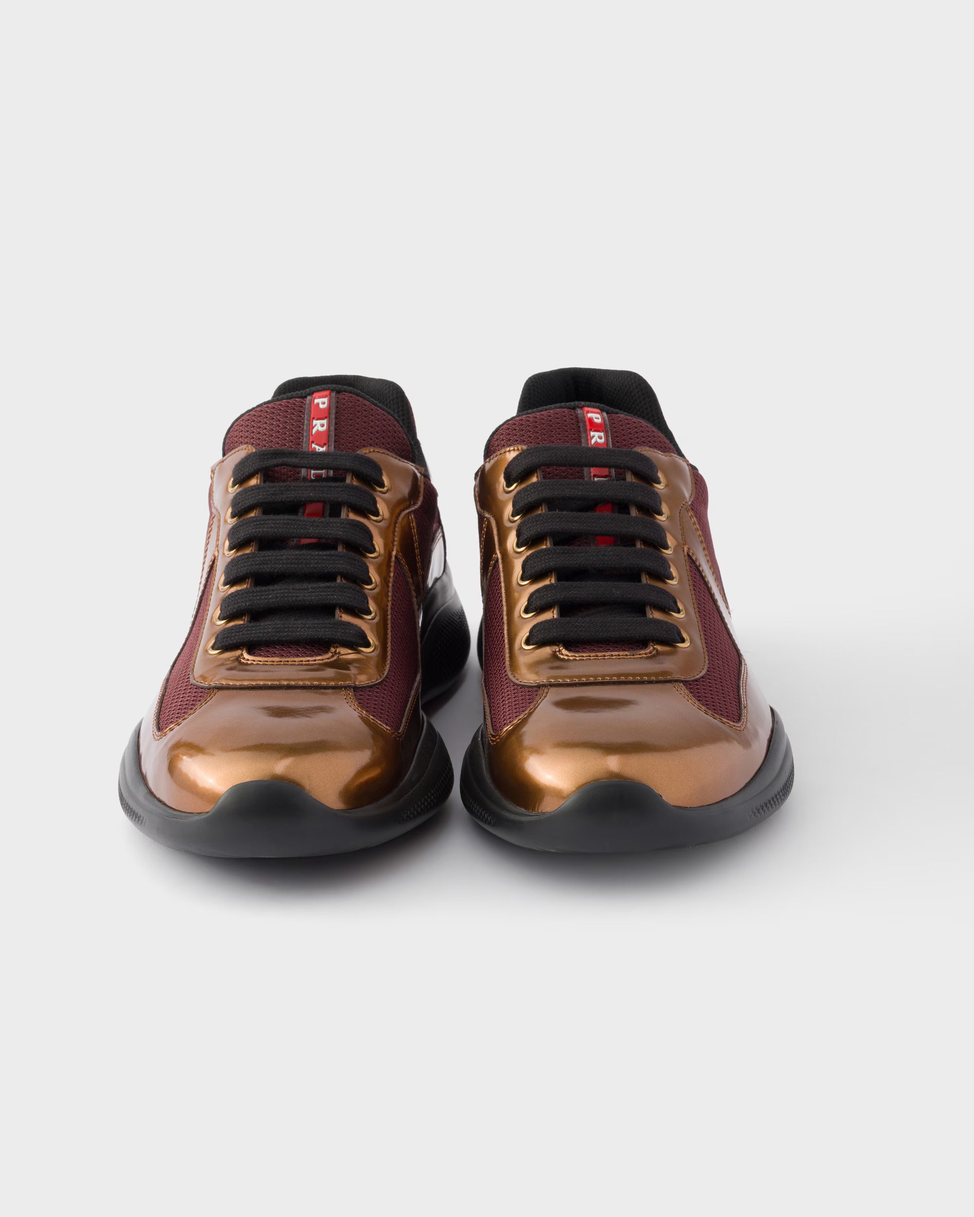 Prada America's Cup Soft rubber and bike fabric sneakers
