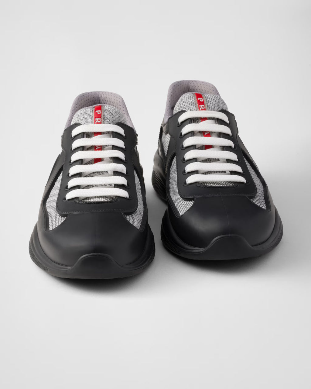 Prada America's Cup Soft rubber and bike fabric sneakers