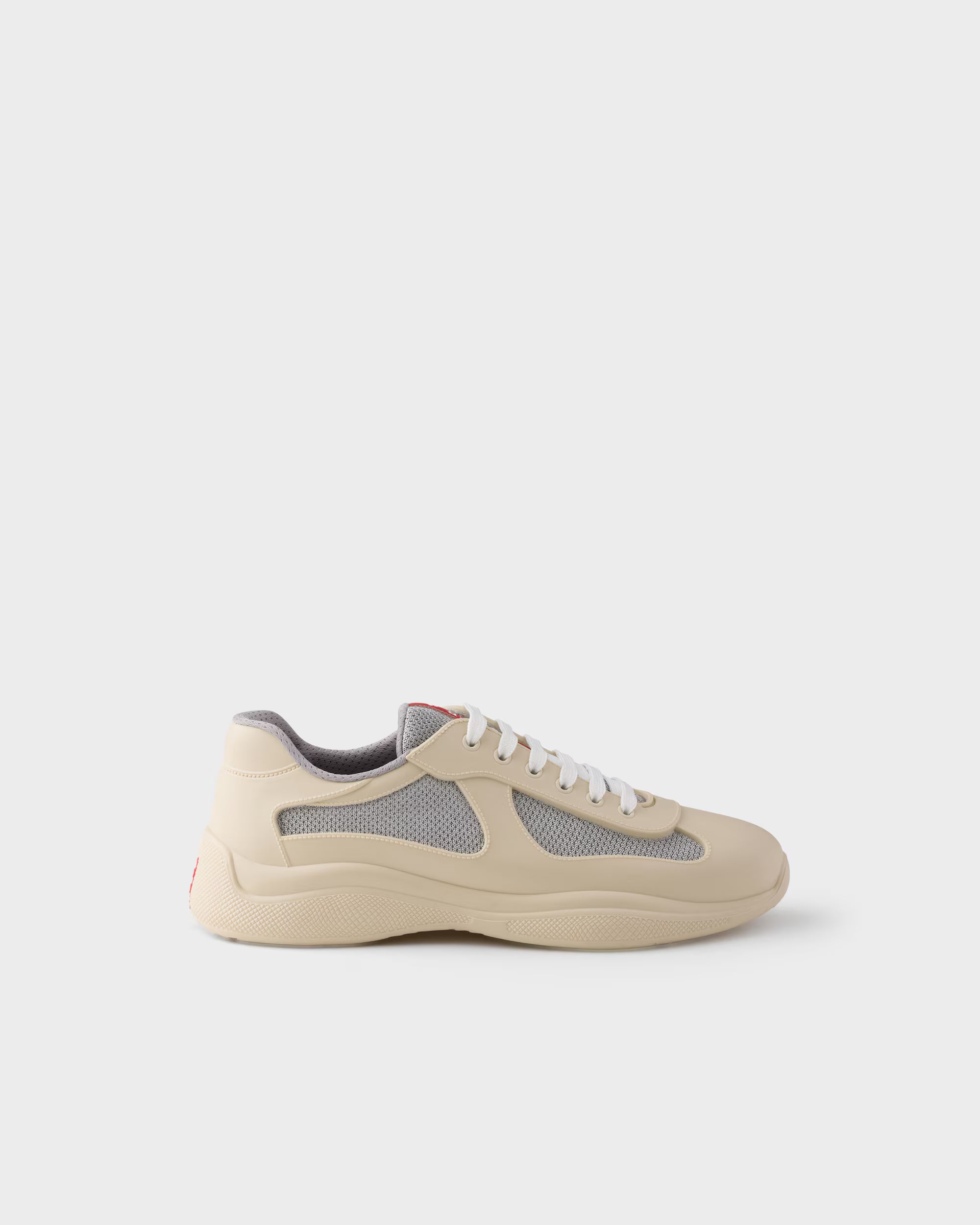 Prada America's Cup Soft rubber and bike fabric sneakers