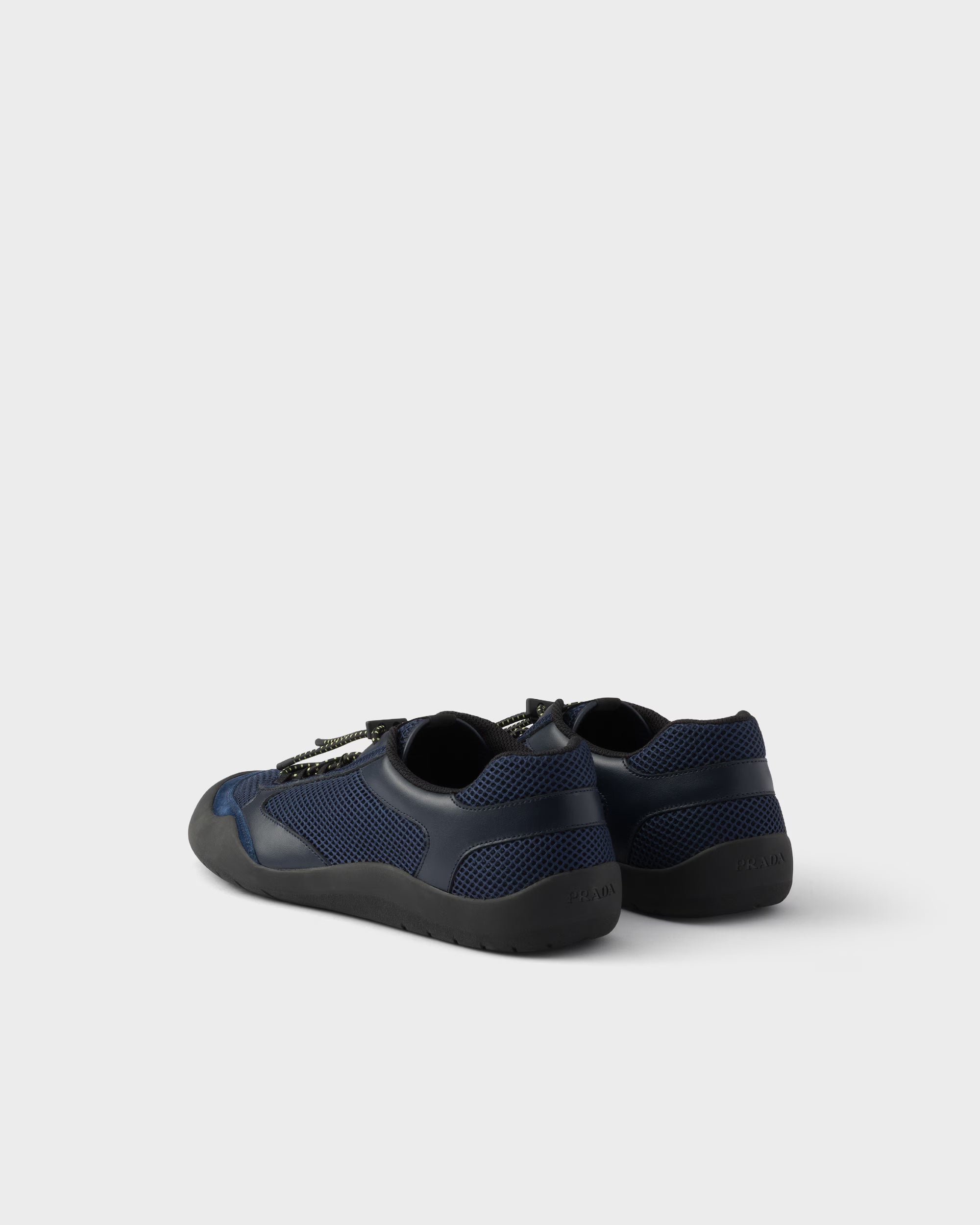 Speedrock leather and mesh fabric sneakers