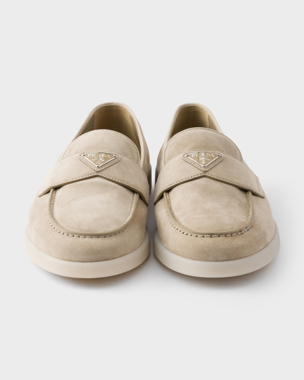 Suede loafers