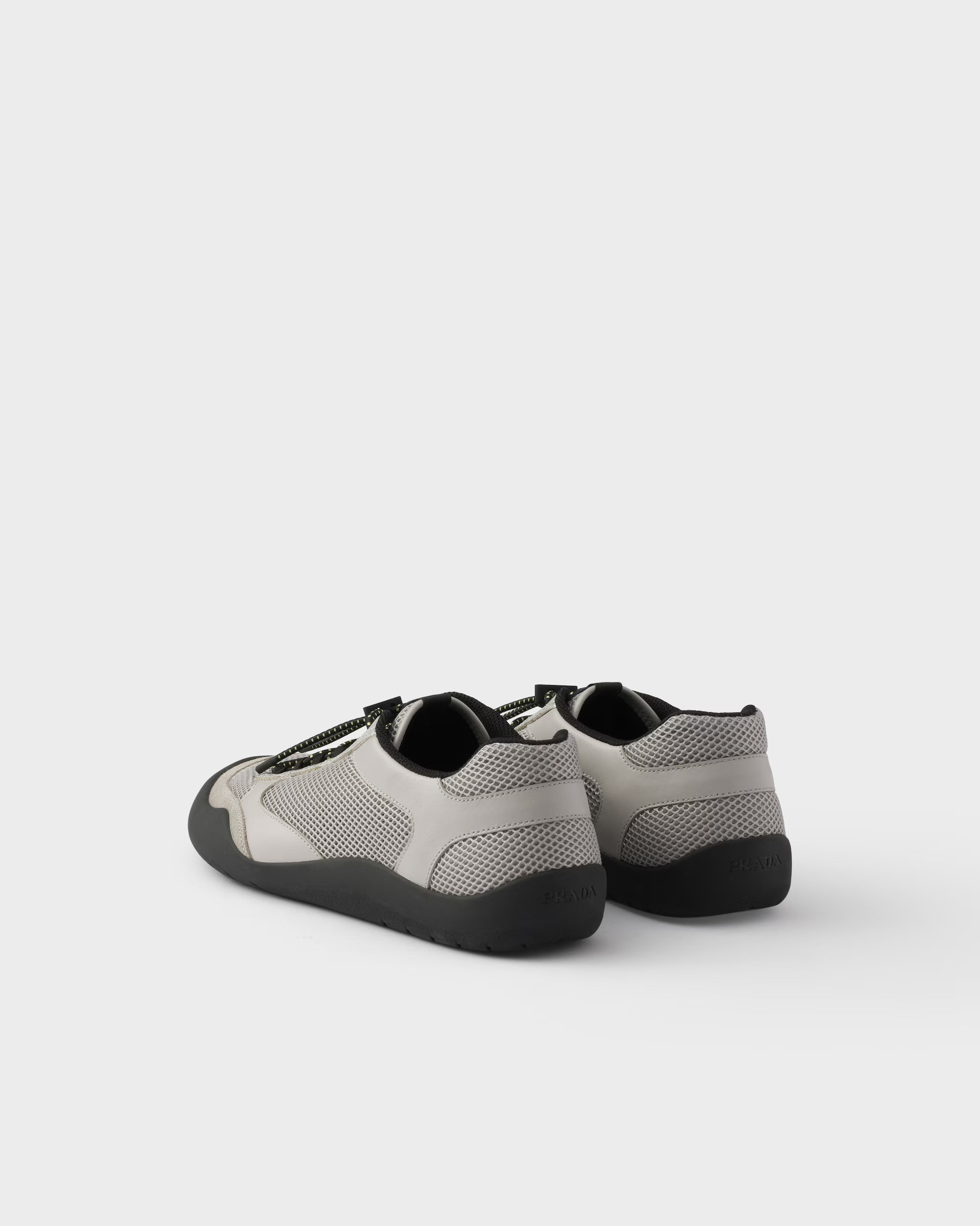 Speedrock leather and mesh fabric sneakers