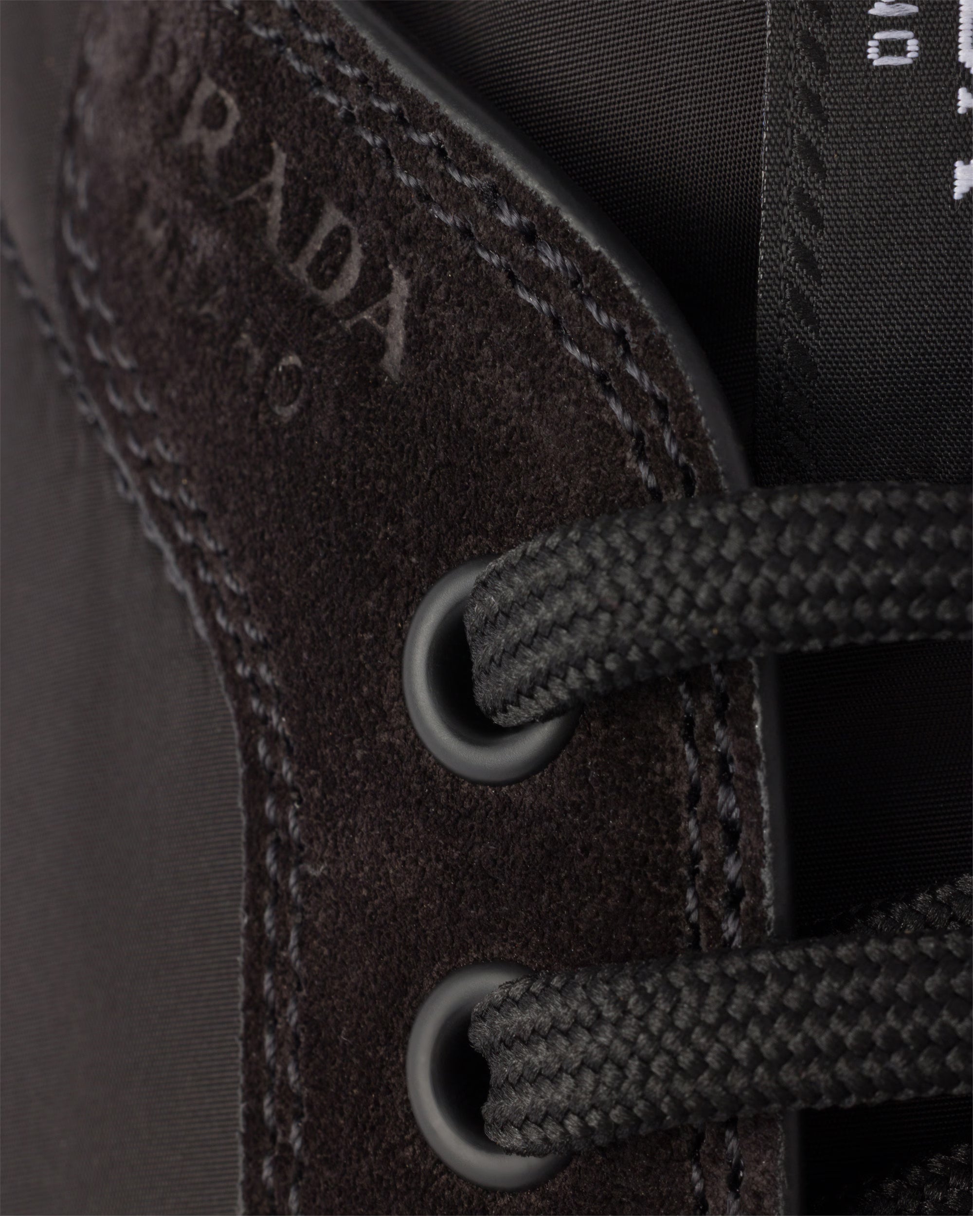 Speedrock Re-Nylon and suede sneakers