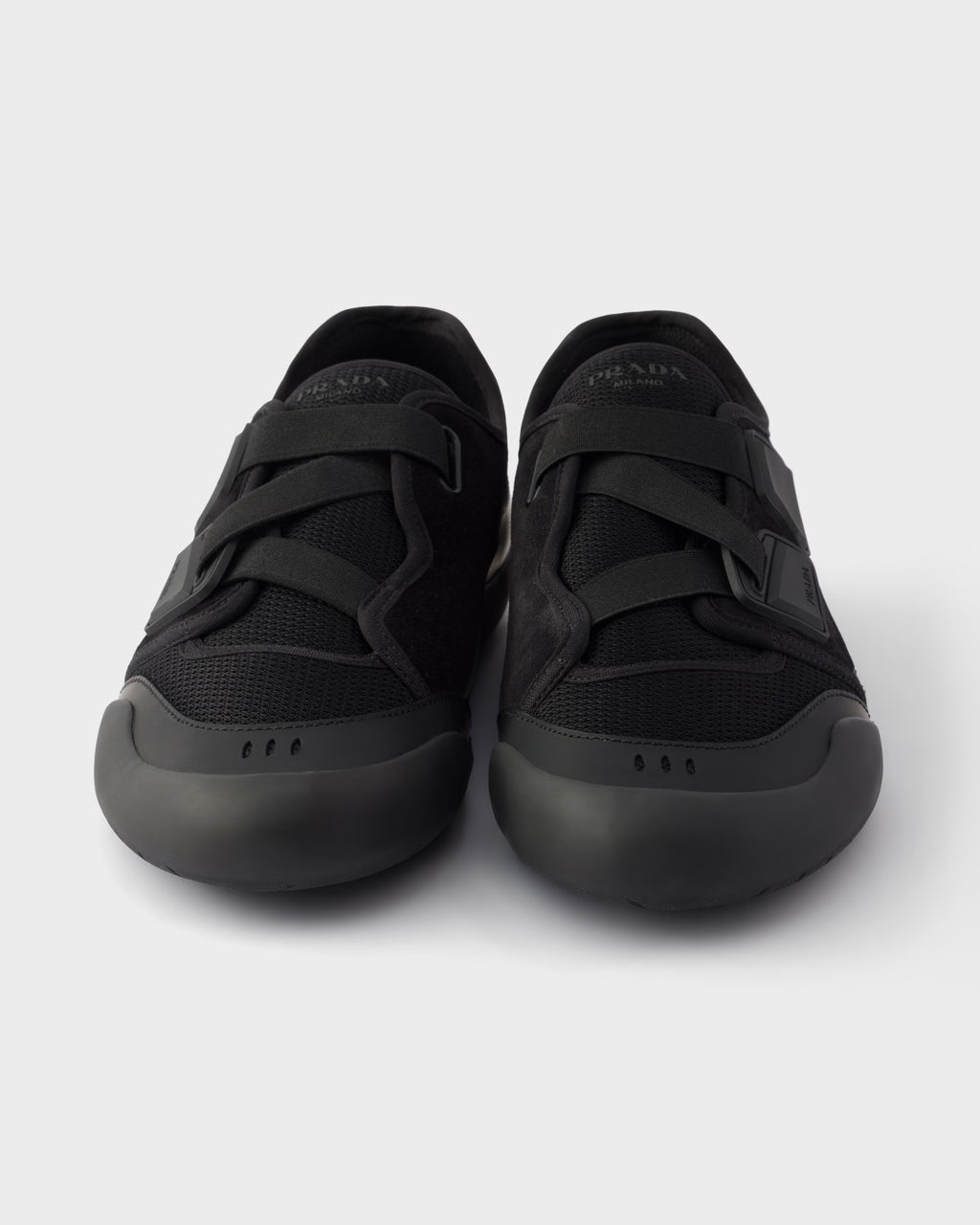 Speedrock leather and mesh fabric sneakers
