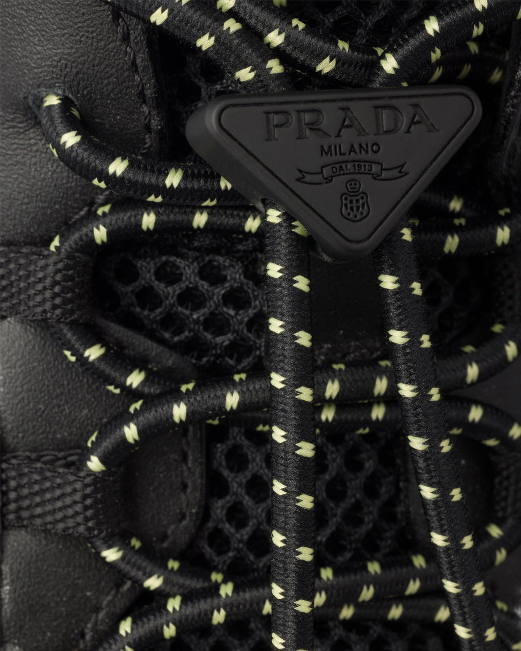 Speedrock leather and mesh fabric sneakers
