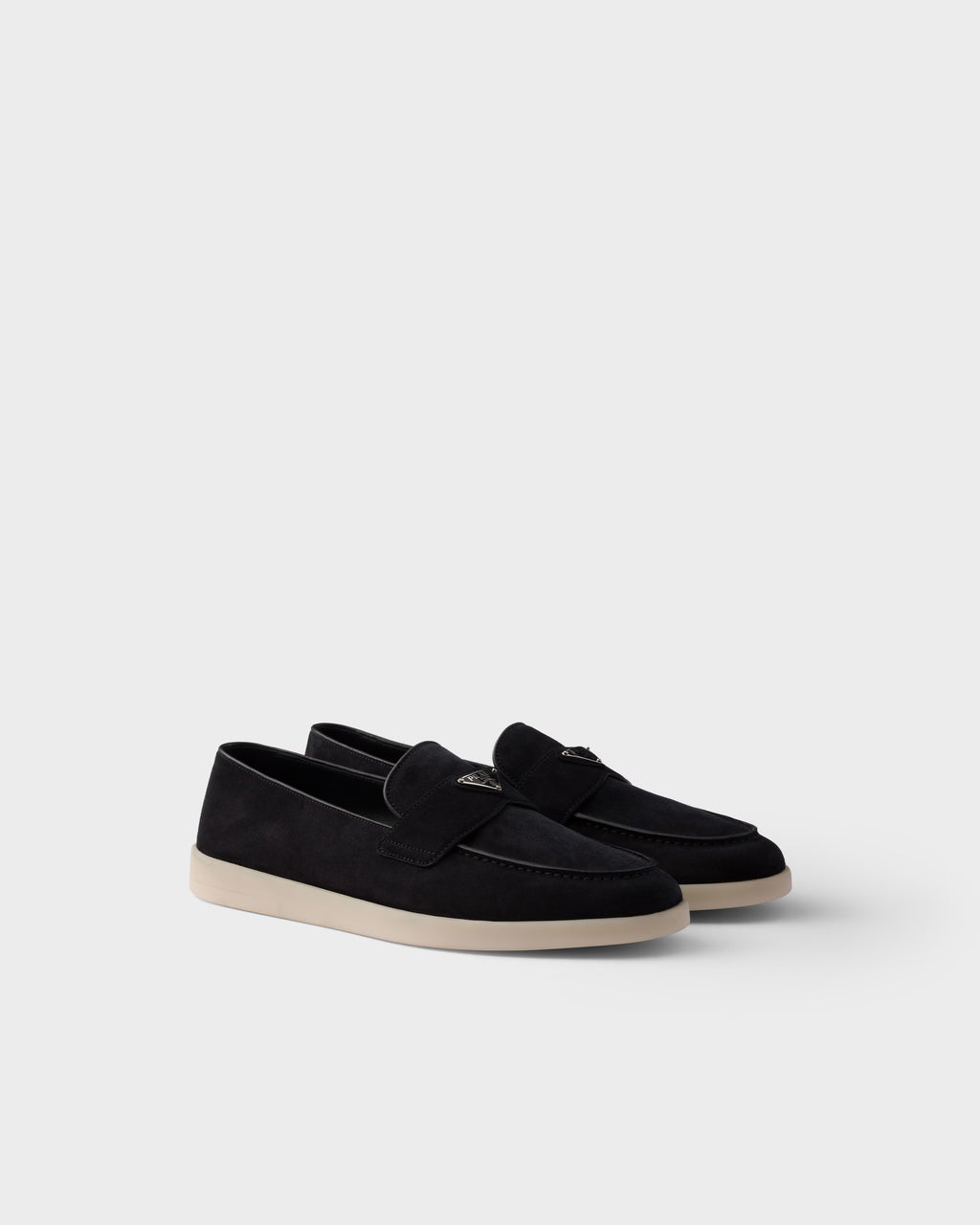 Suede loafers