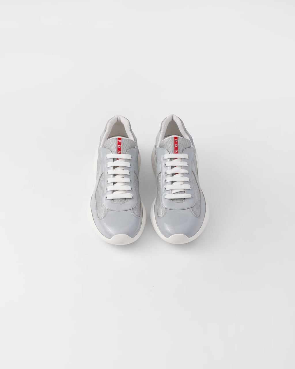 Prada America's Cup Soft rubber and bike fabric sneakers