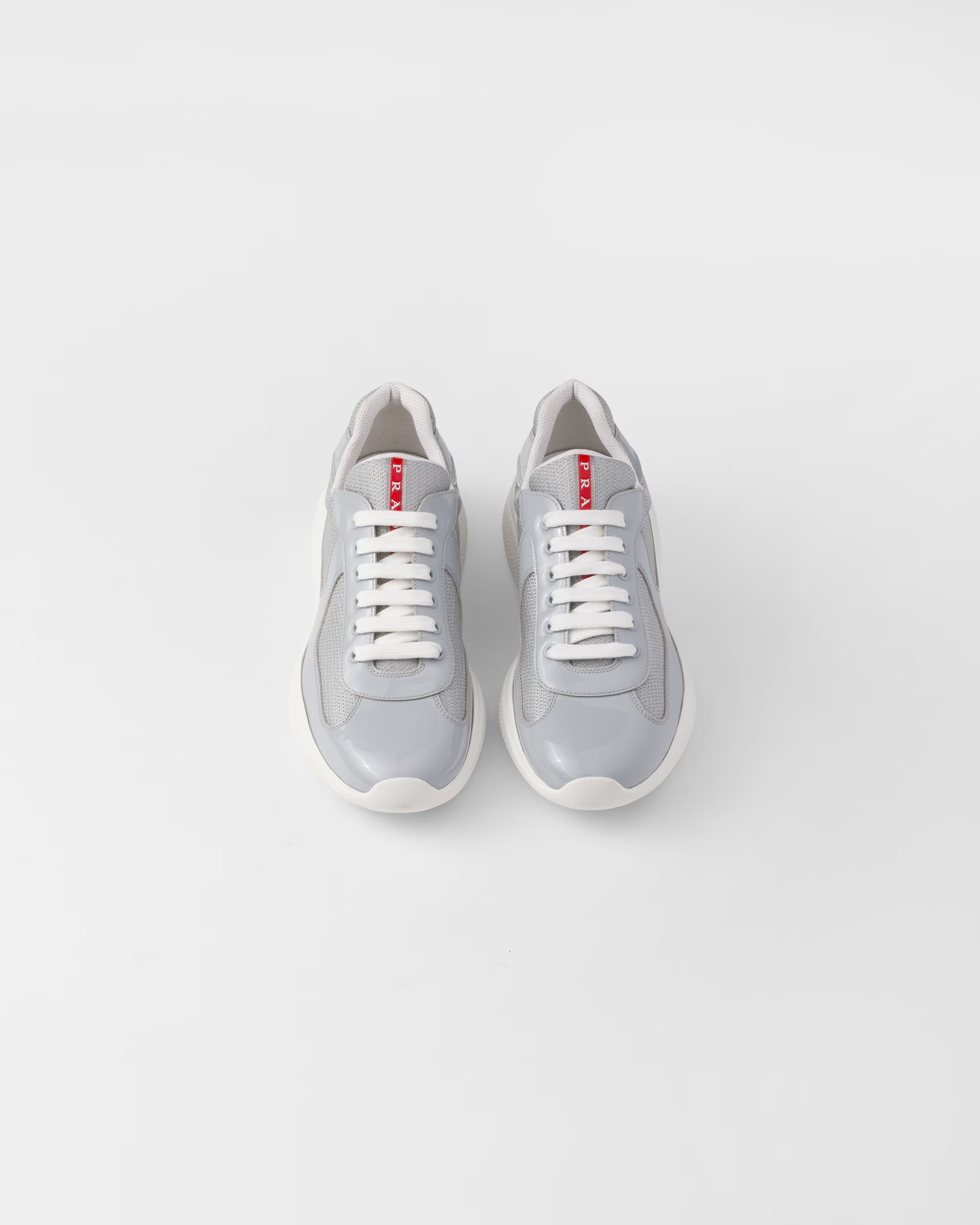 Prada America's Cup Soft rubber and bike fabric sneakers