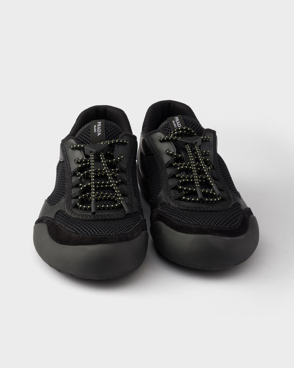Speedrock leather and mesh fabric sneakers