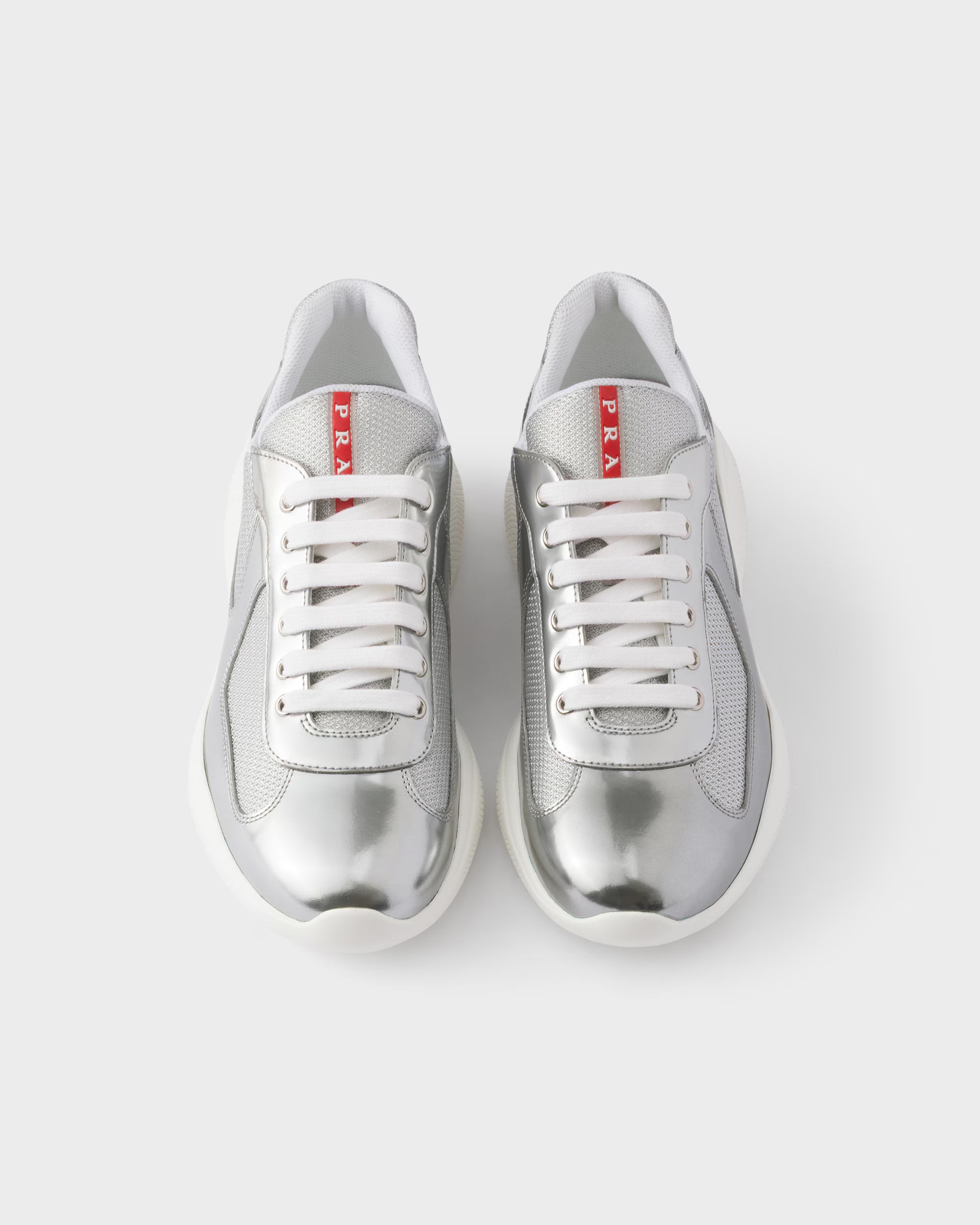 Prada America's Cup Soft rubber and bike fabric sneakers