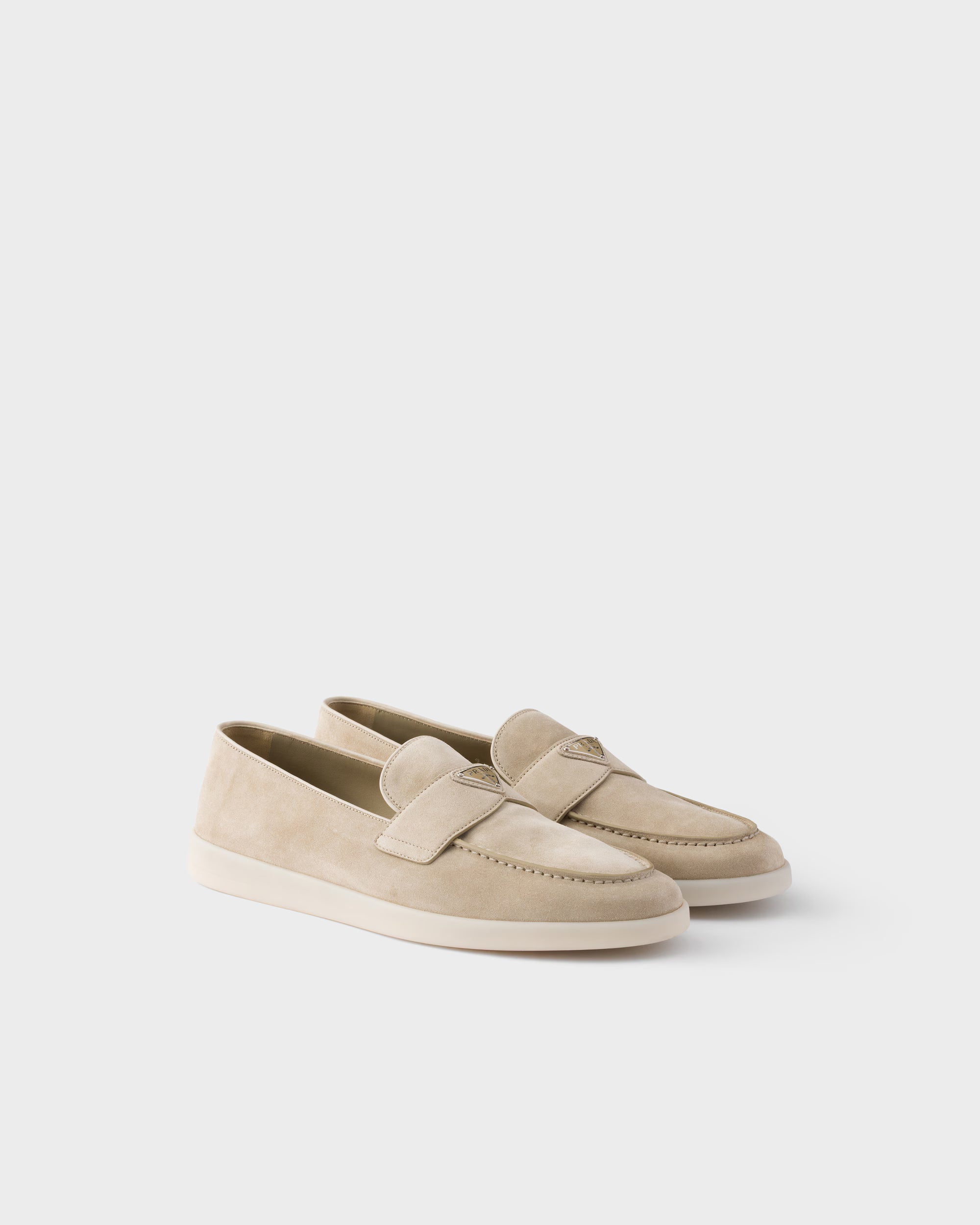 Suede loafers